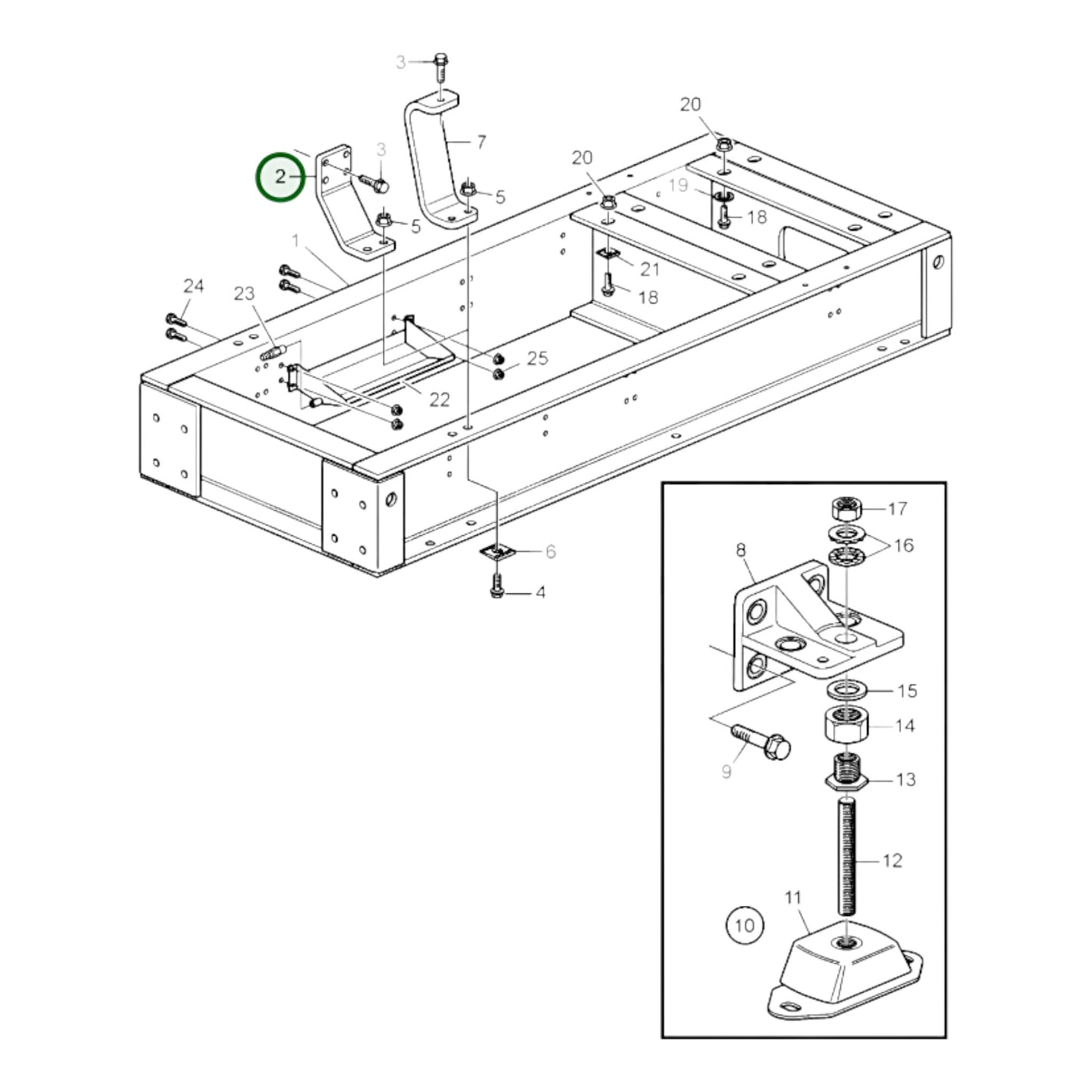 3808723 - Engine Mounting