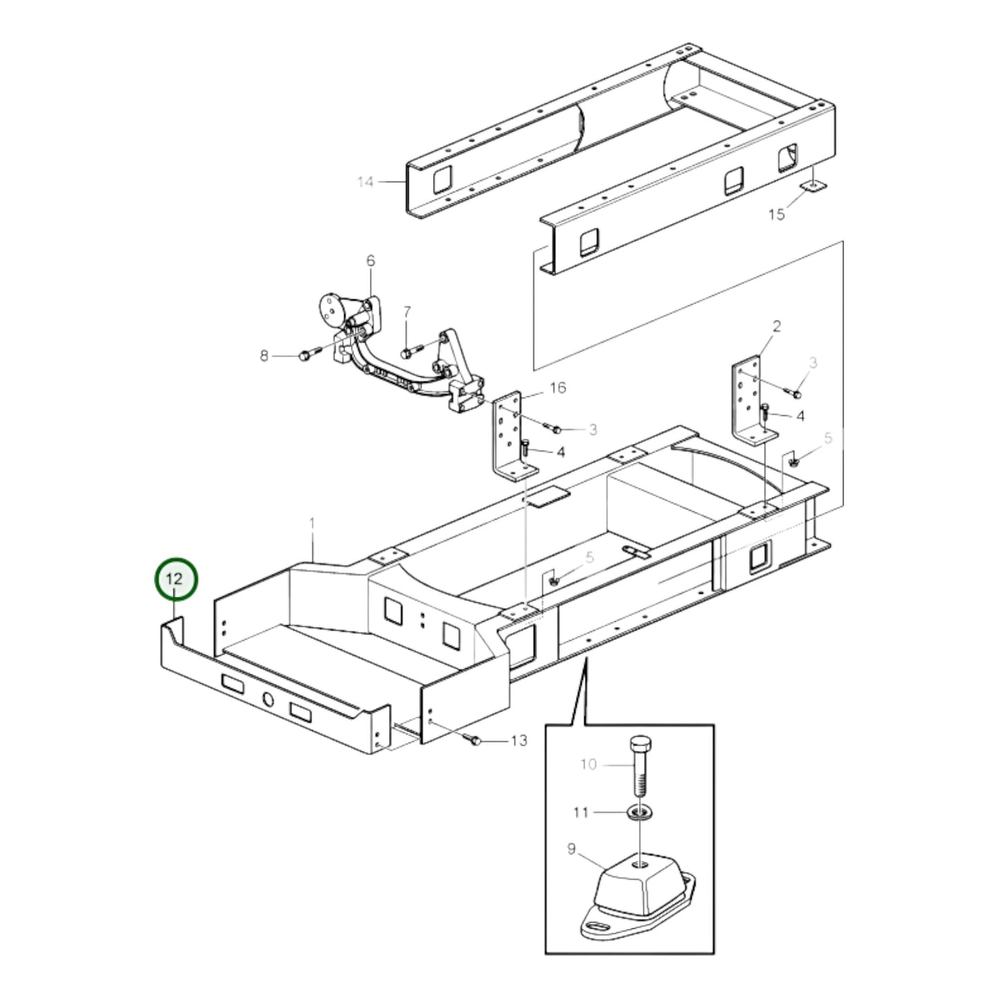 3812095 - Cross Member