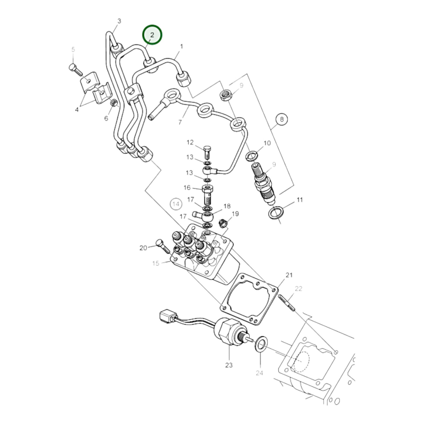 3812115 - Delivery Pipe