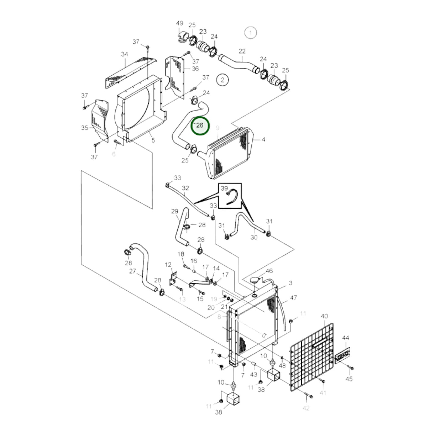3812924 - Charge Air Hose