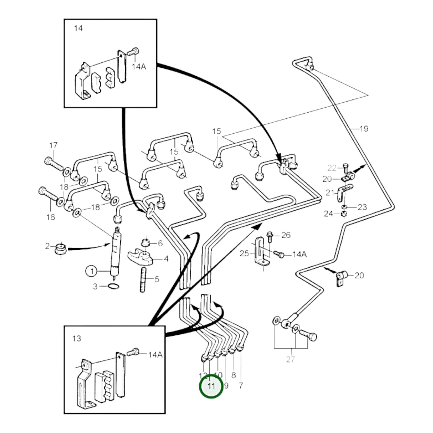 3825161 - Delivery Pipe