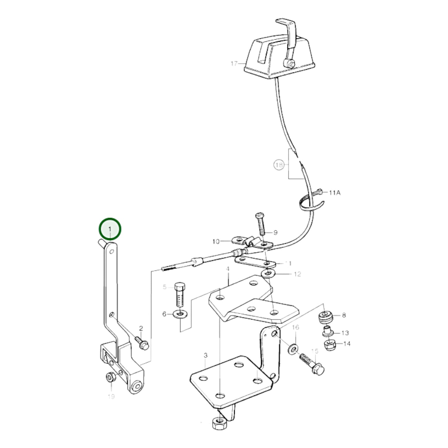3825214 - Intermediate Lever
