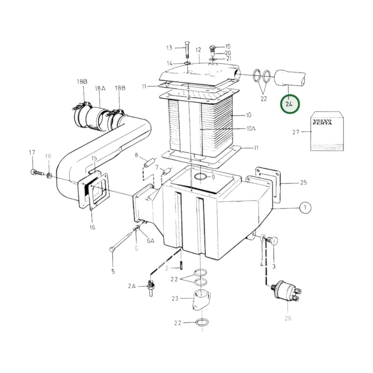 3825373 - Coolant Pipe