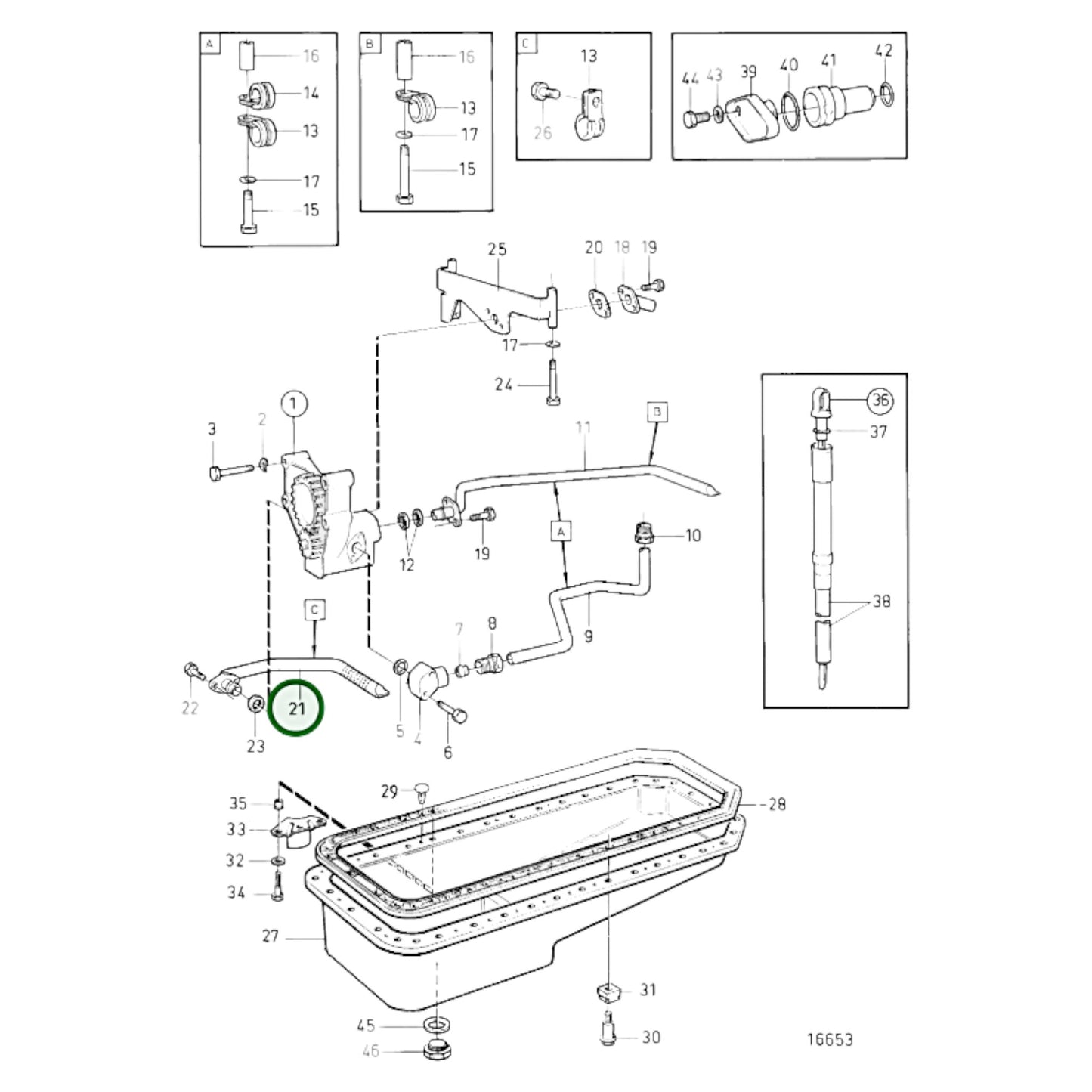3825426 - Suction Pipe