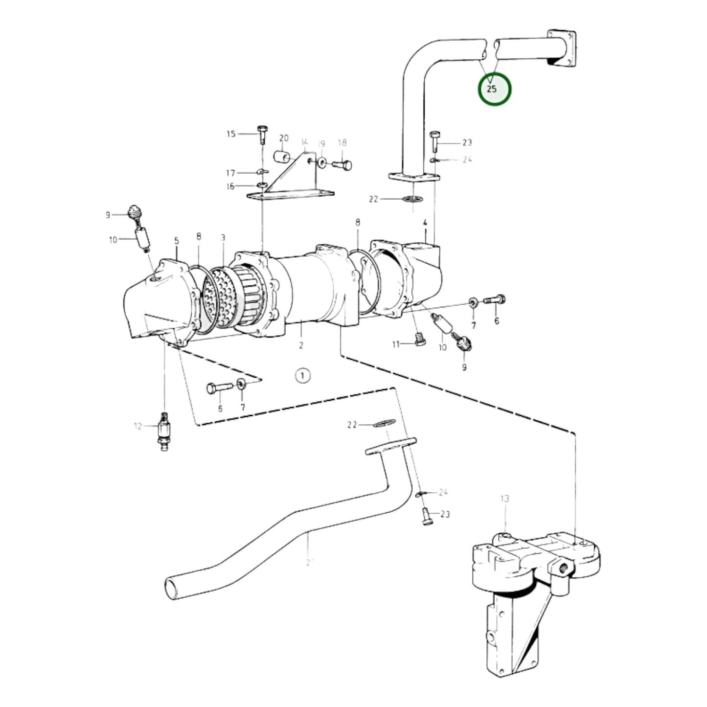 3825445 - Coolant Pipe