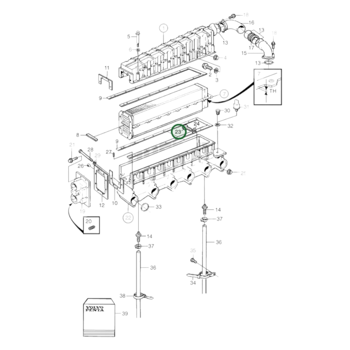 3825668 - Tensioning Screw