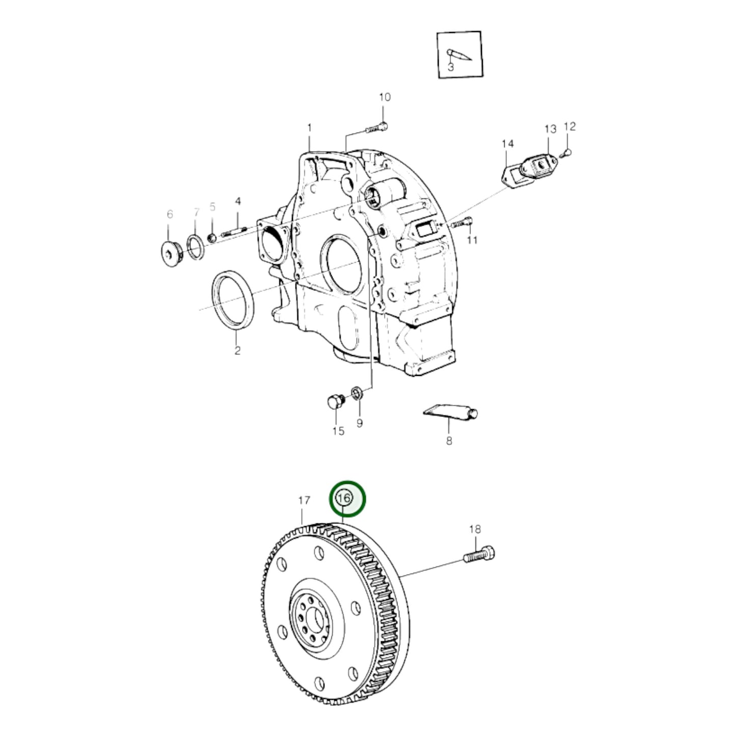 3825732 - Flywheel