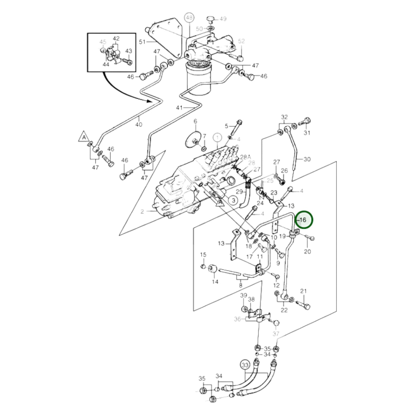 3826169 - Oil Return Pipe