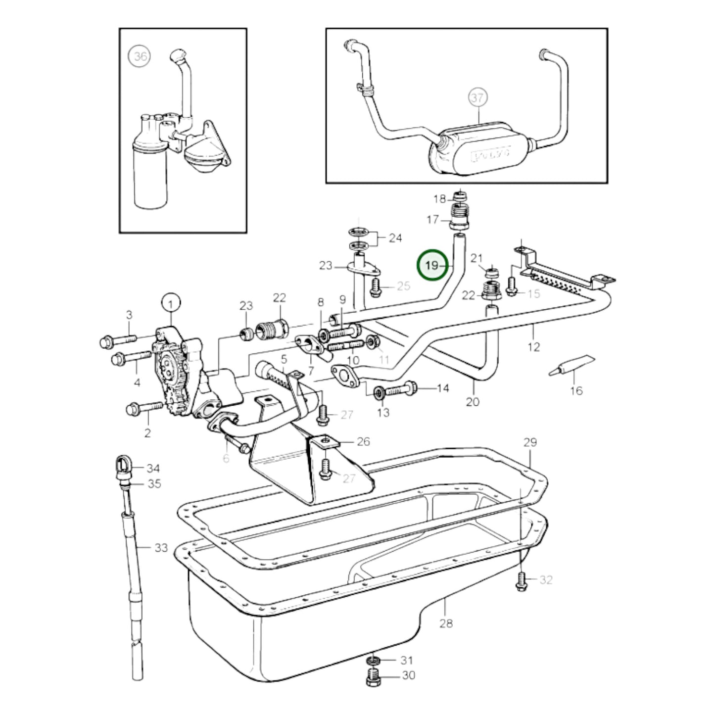 3827528 - Oil Pressure Pipe