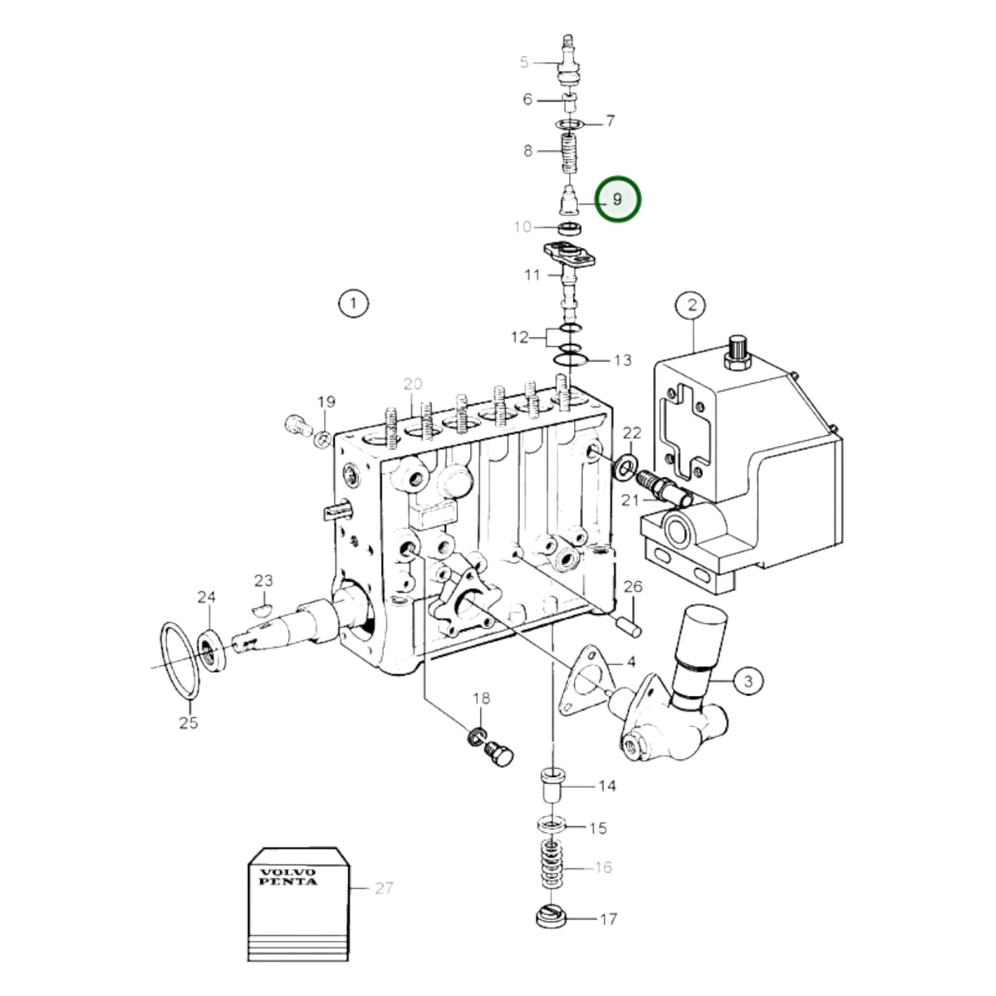 3829796 - Delivery Valve