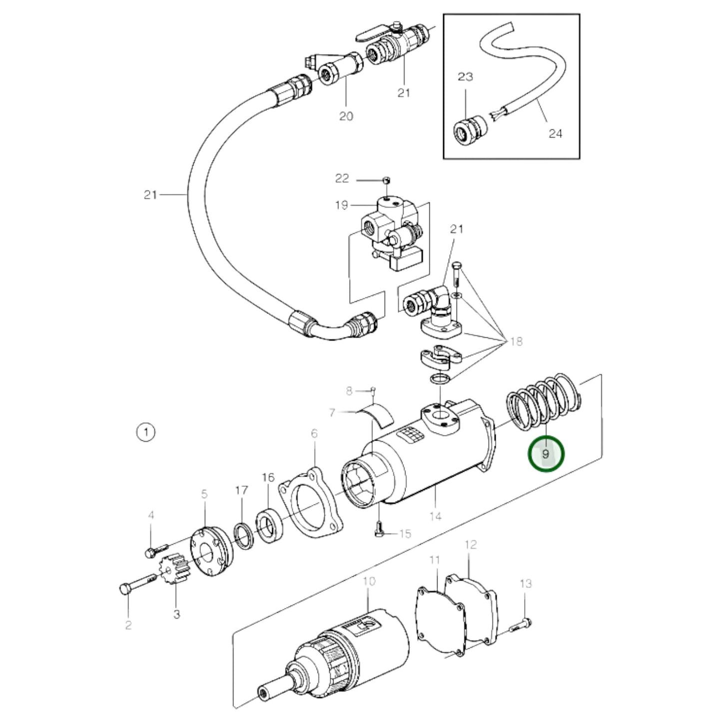 3830017 - Return Spring
