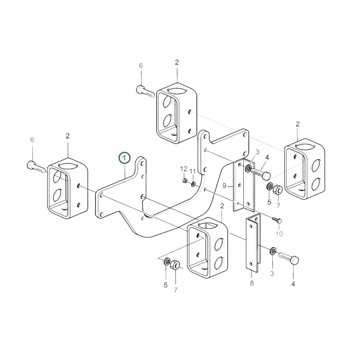 3839540 - Engine Bracket