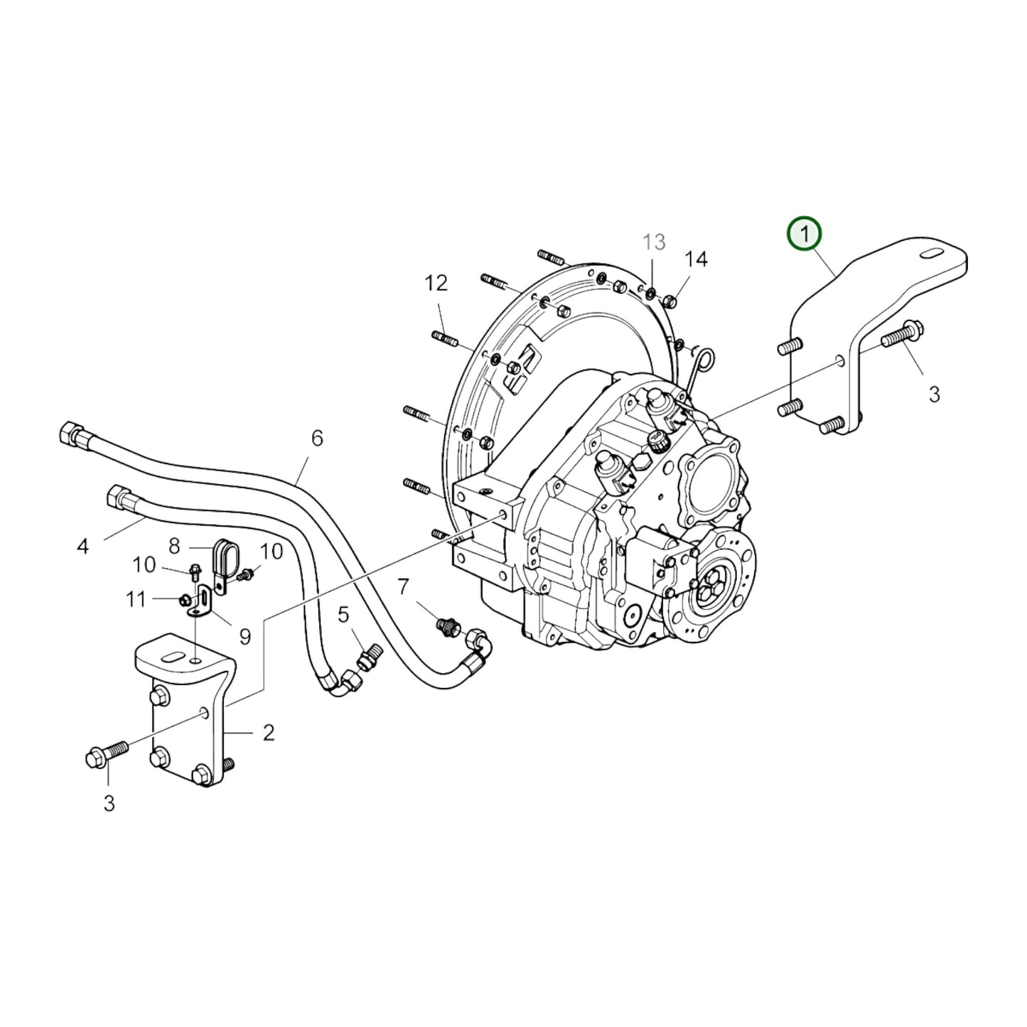 3840122 - Engine Mounting