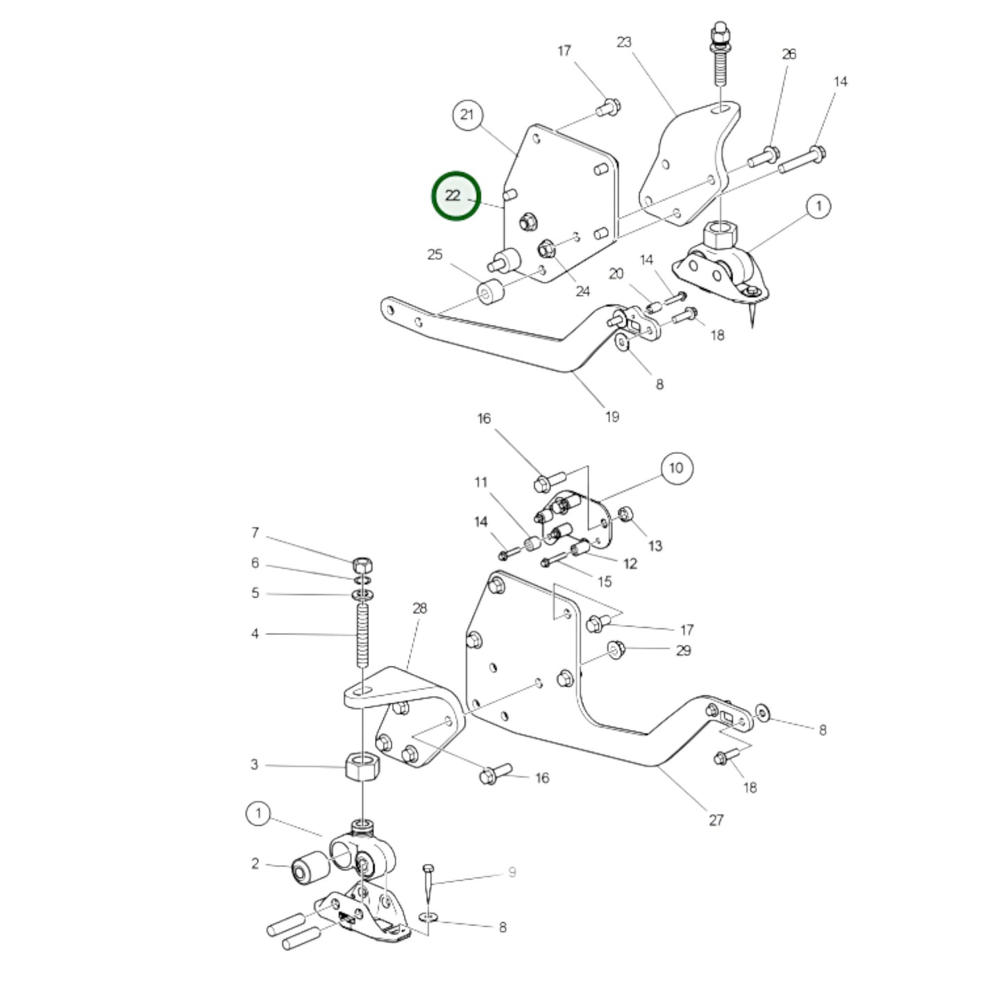 3840125 - Engine Mounting