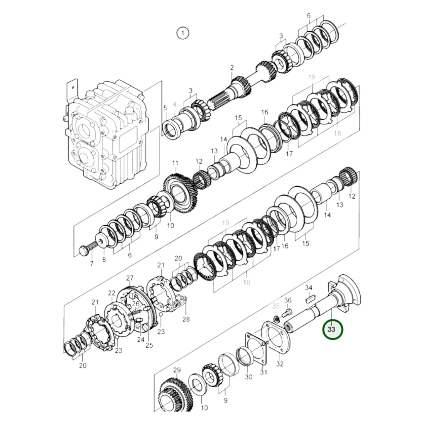 3847527 - Output Shaft