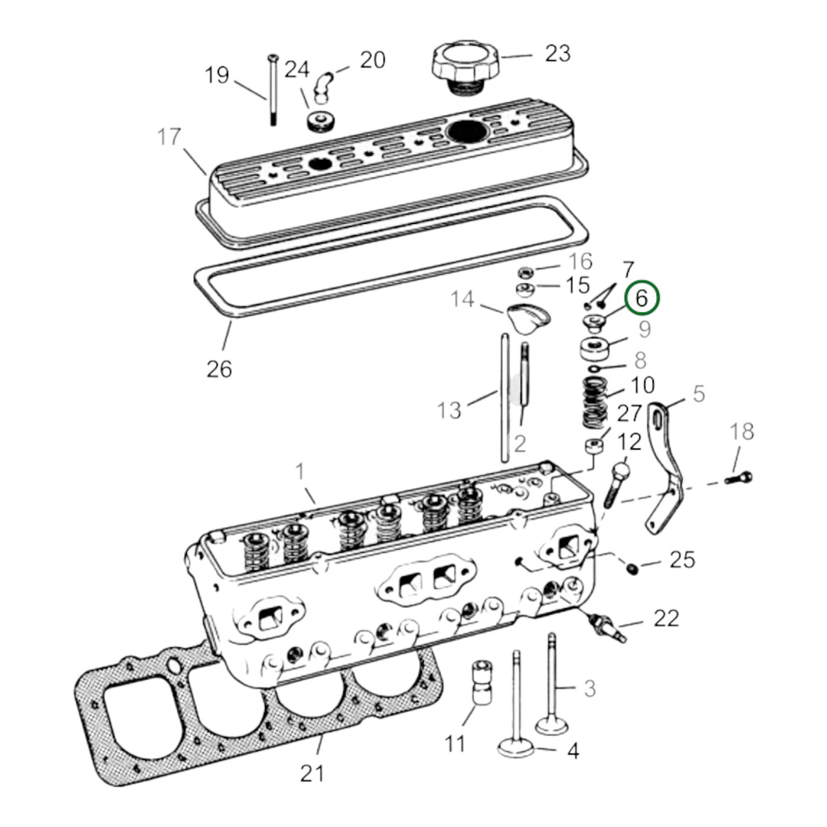 3853228 - Valve Spring Washer