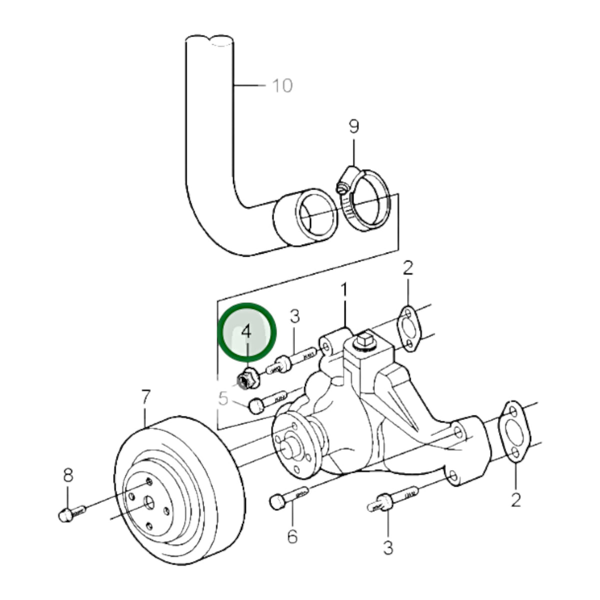 3853403 - Nut Retainer