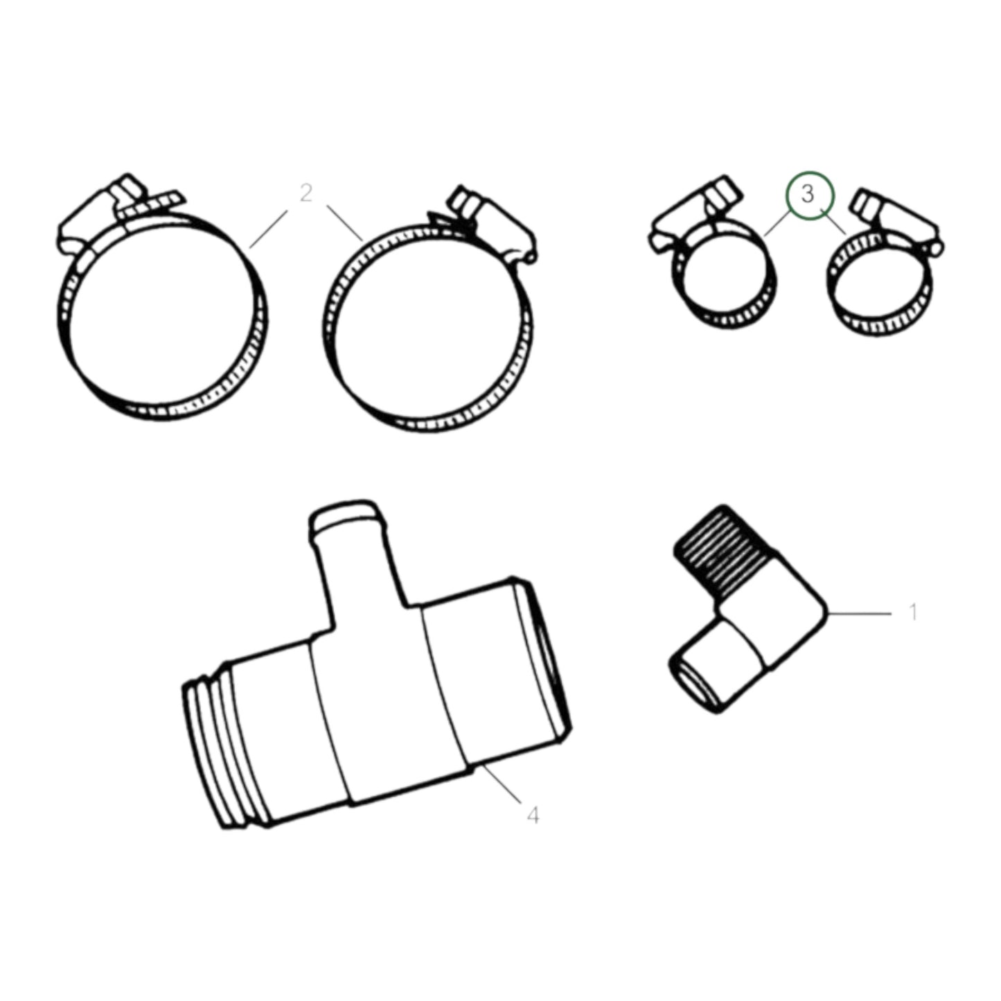 3853813 - Hose Clamp