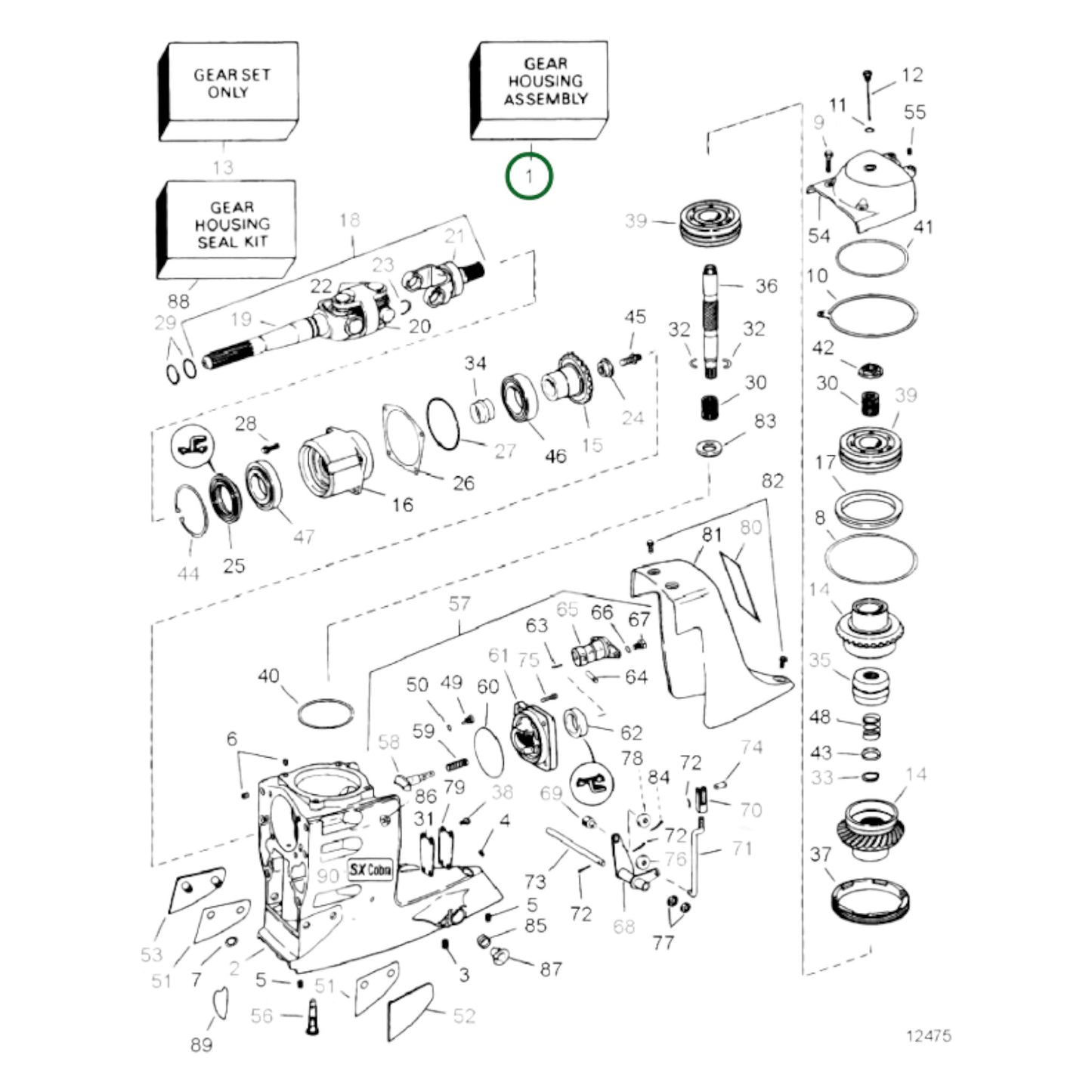 3855103 - Upper Gear