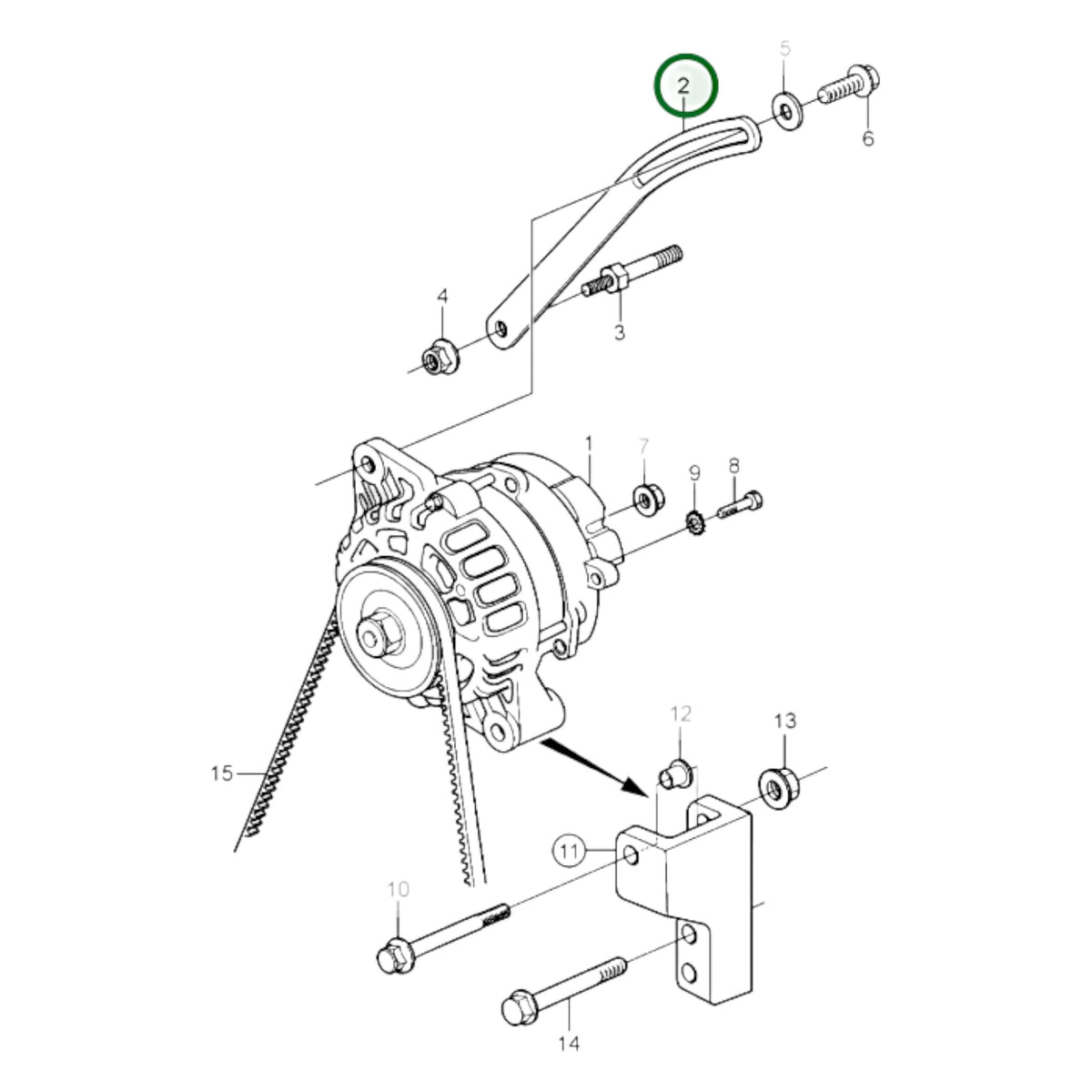 3855600 - Tensioner