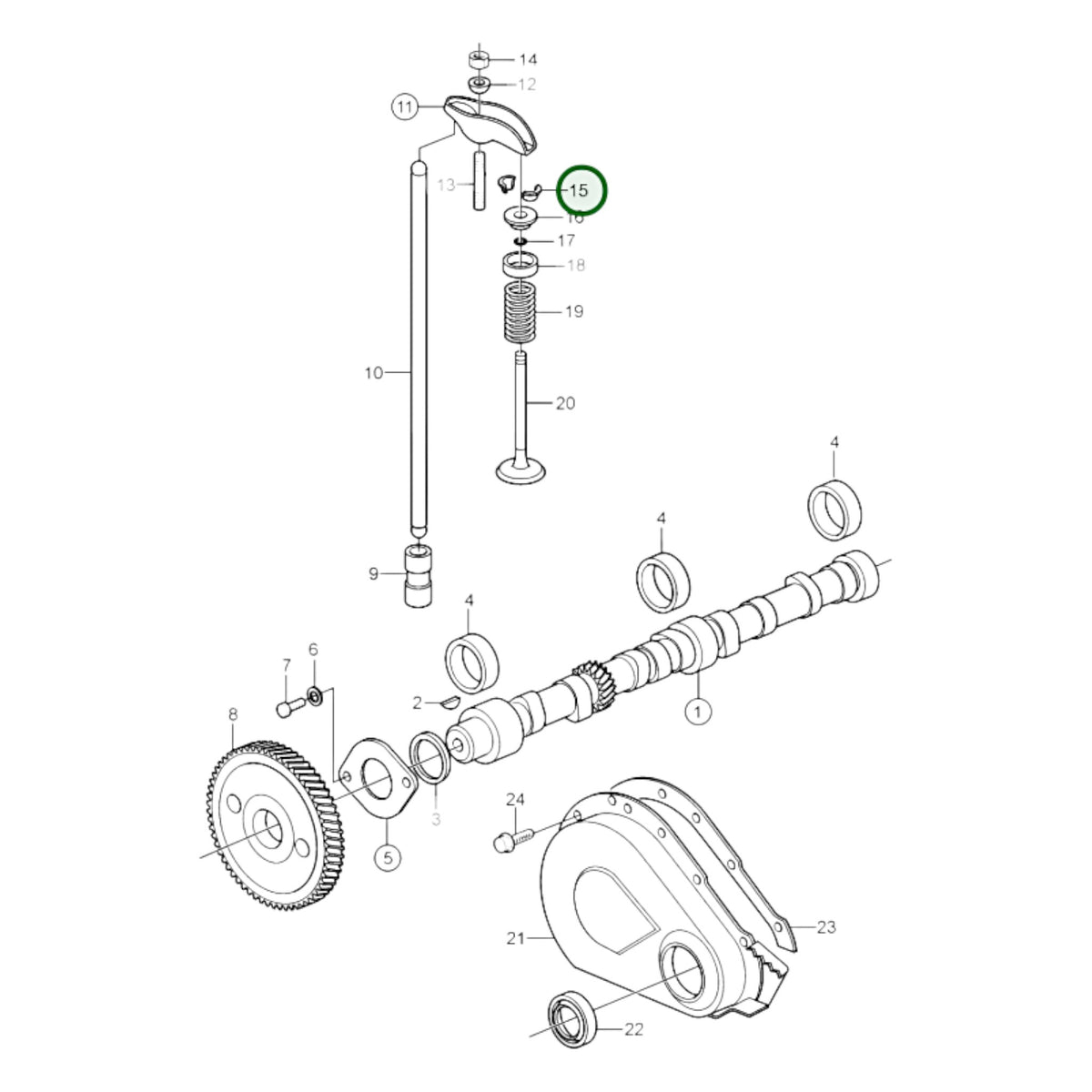 3855823 - Valve Cotter