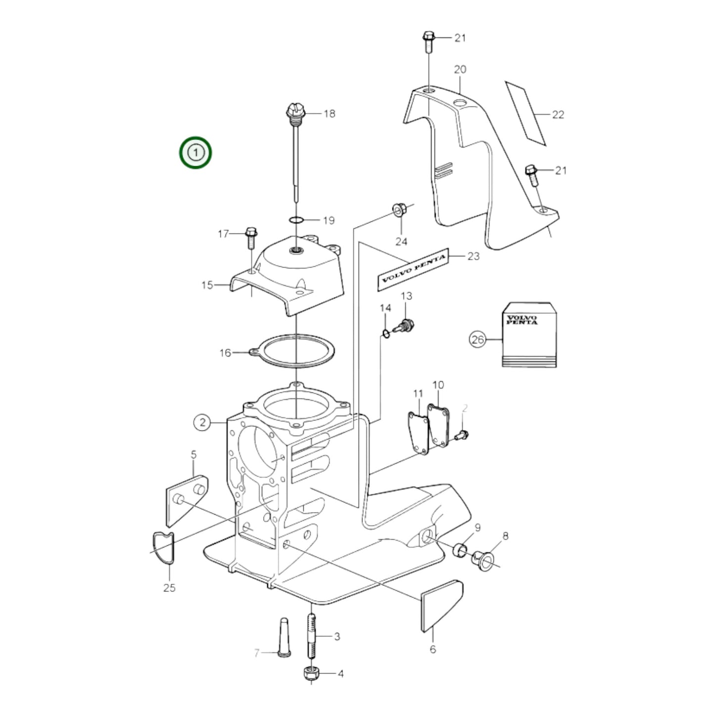 3857010 - Upper Gear