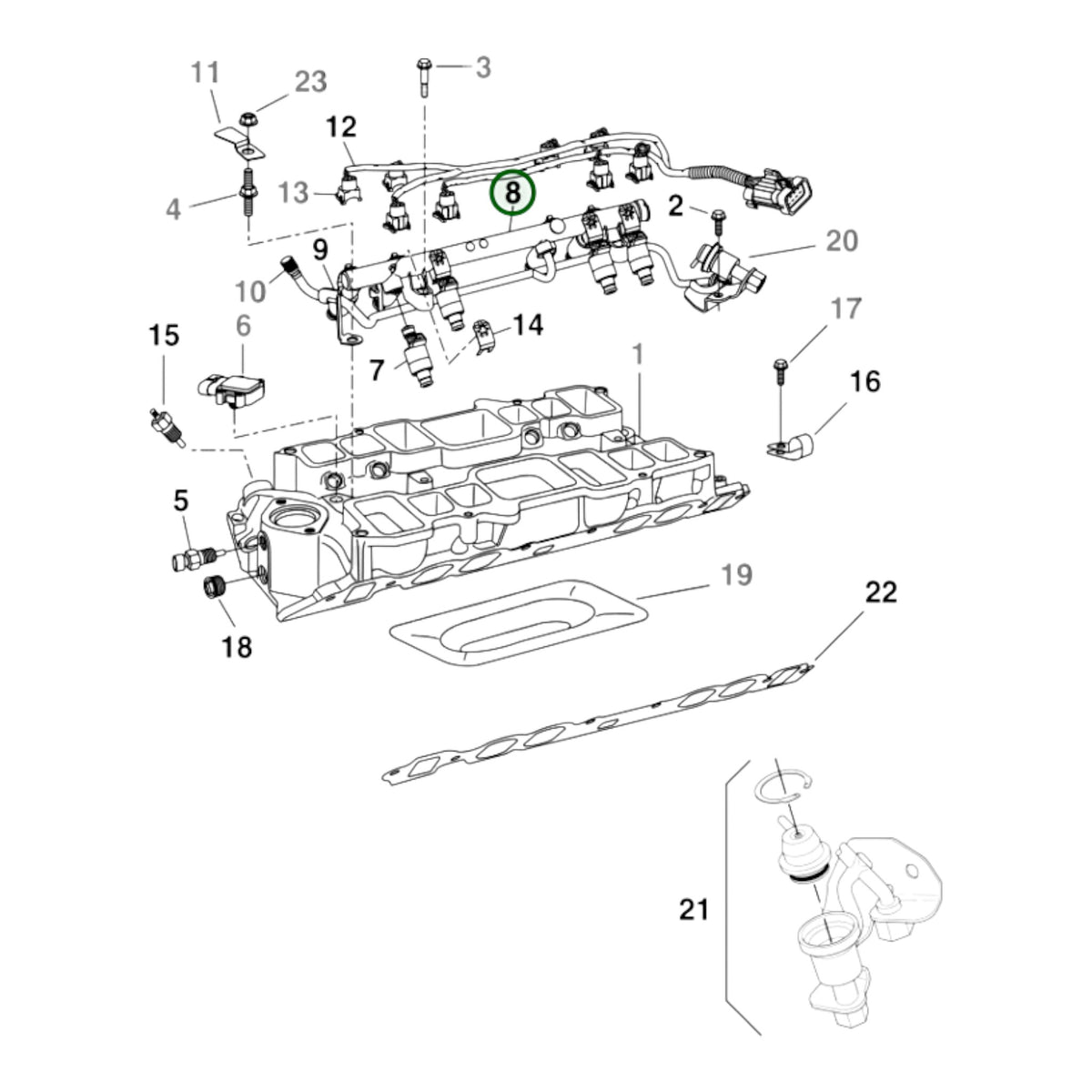 3857692 - Fuel Pipe