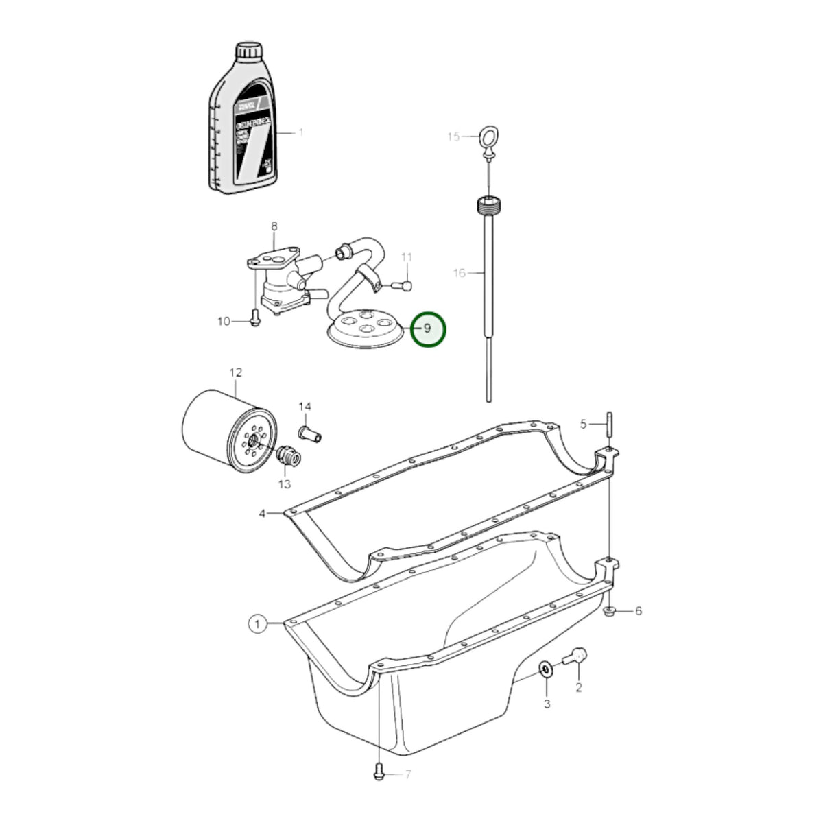 3857865 - Oil Strainer