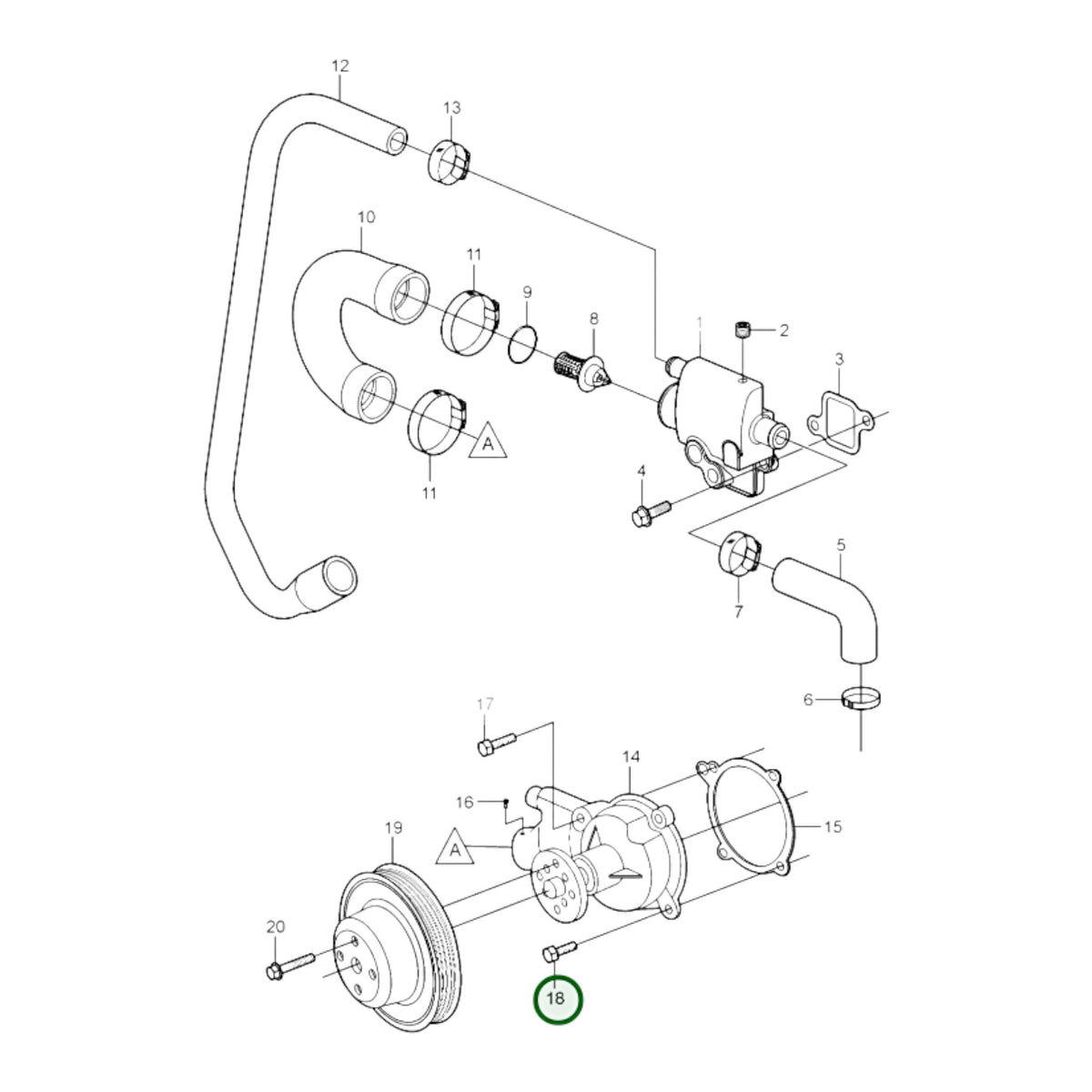 3858499 - Hexagon Screw