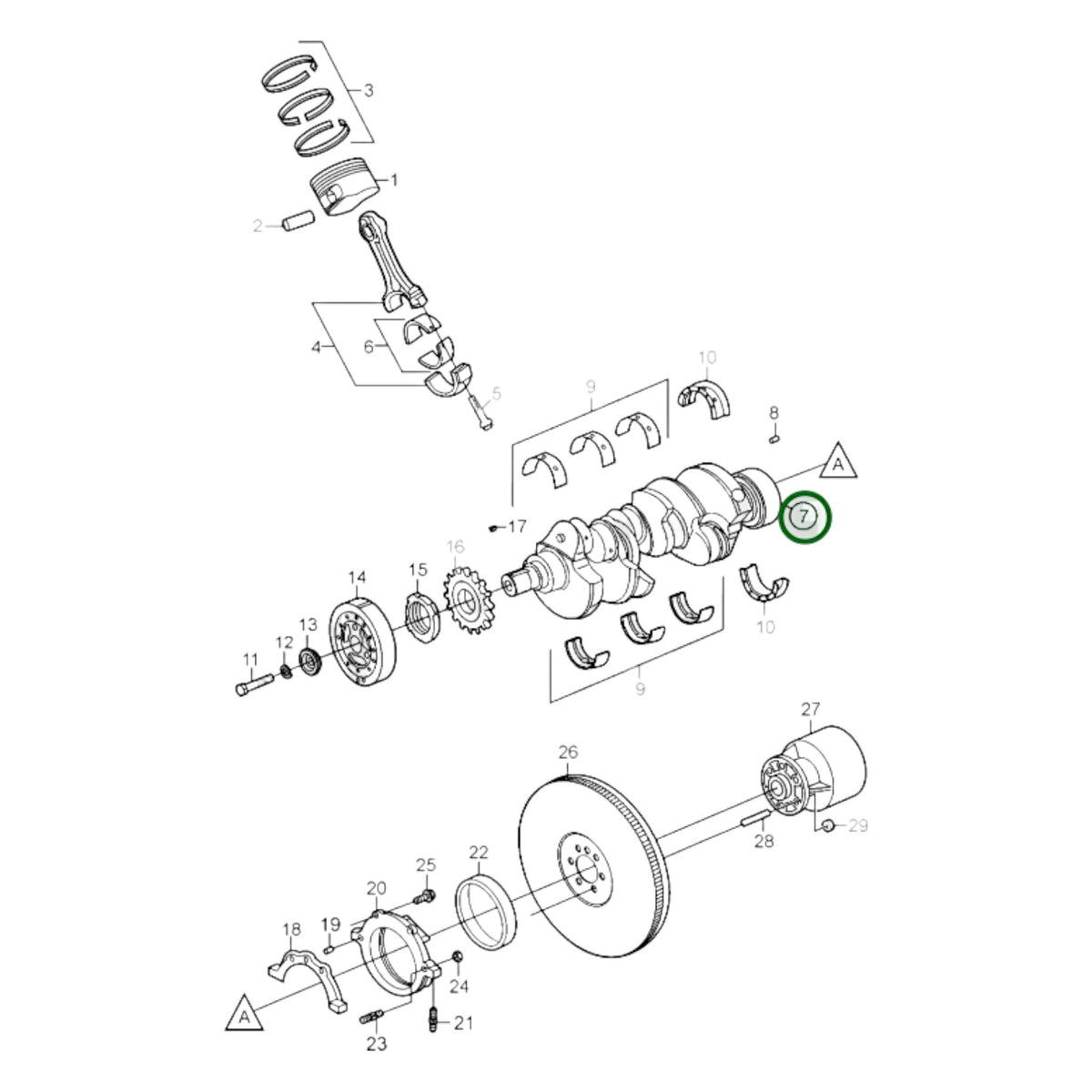 3858693 - Crankshaft