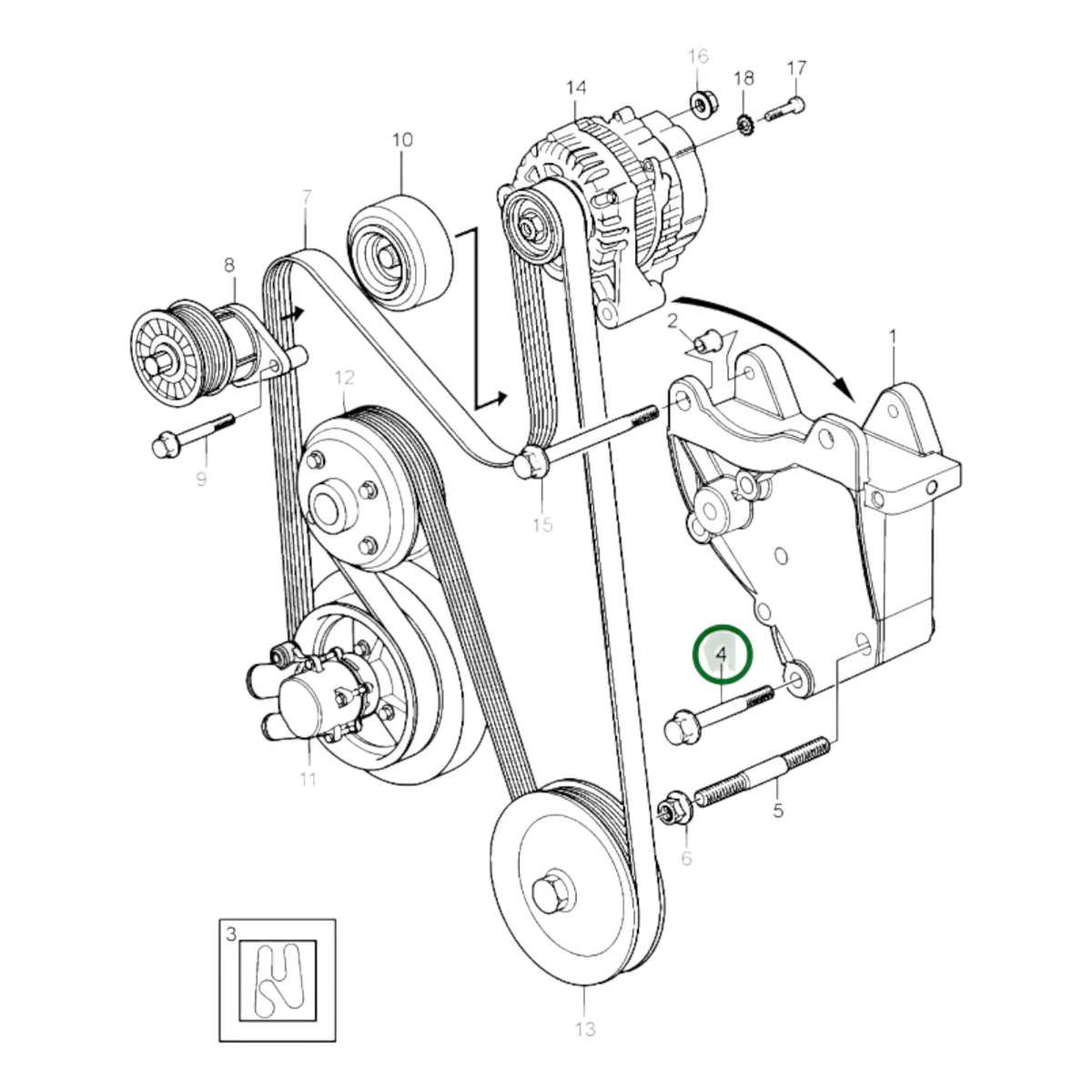 3861016 - Bolt