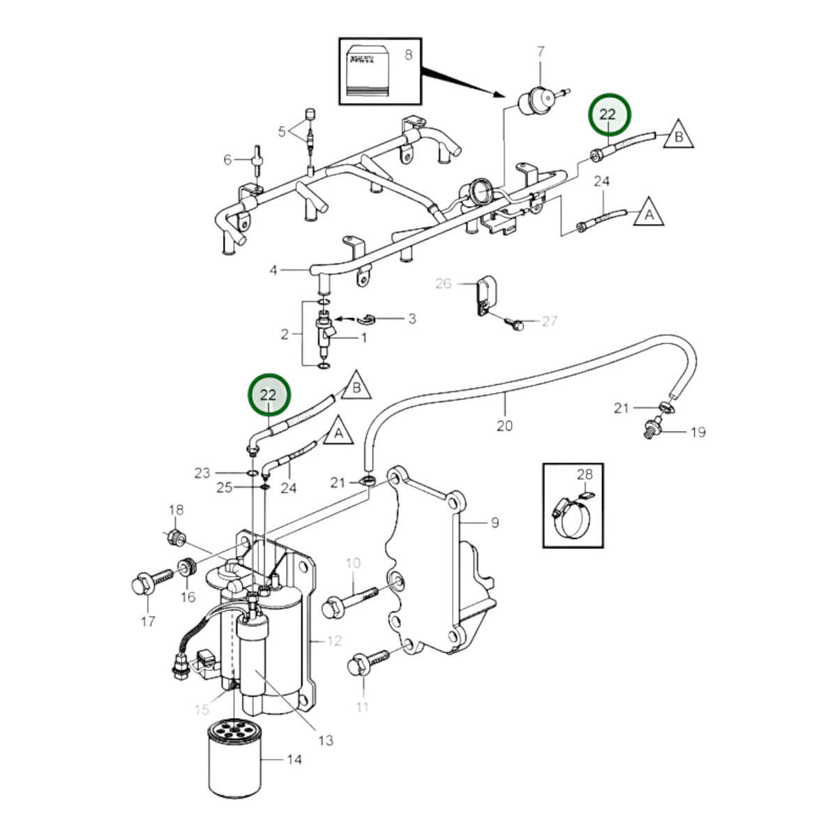 3862638 - Fuel Hose