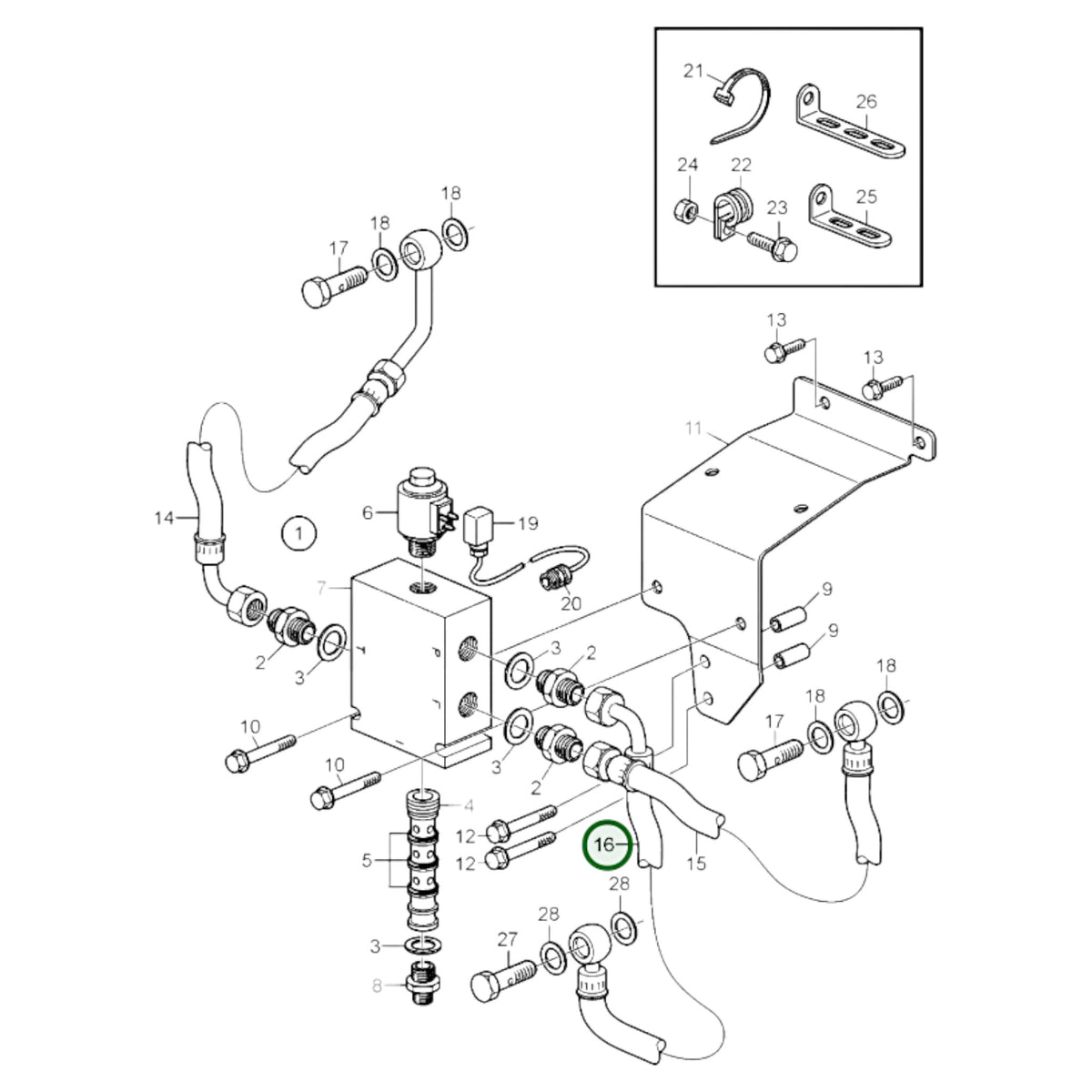 Fuel Hose - 3883153