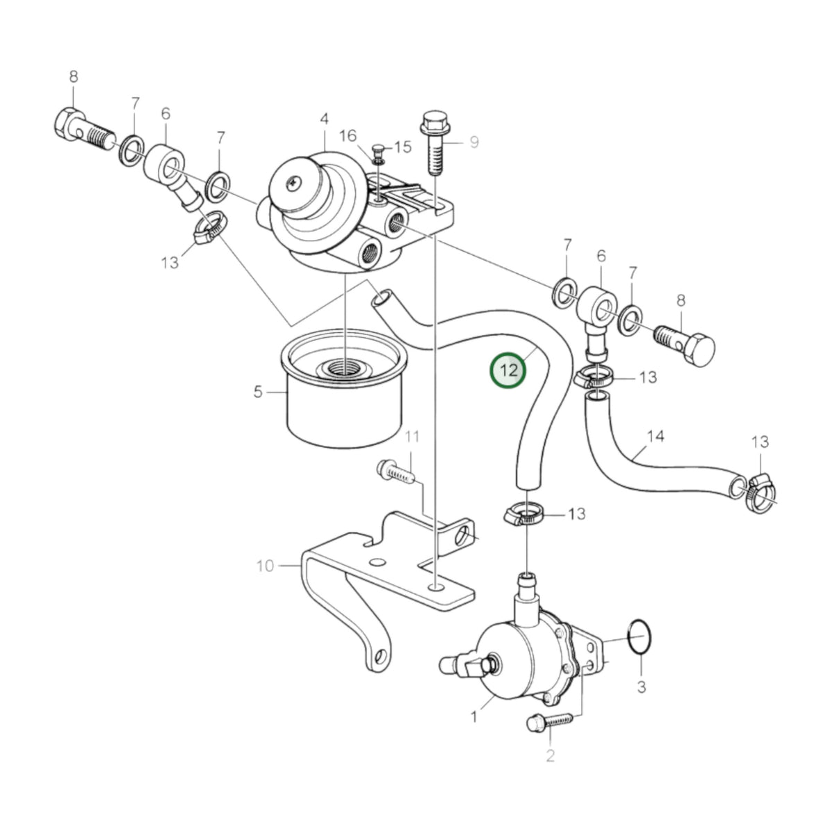 3883328 - Hose