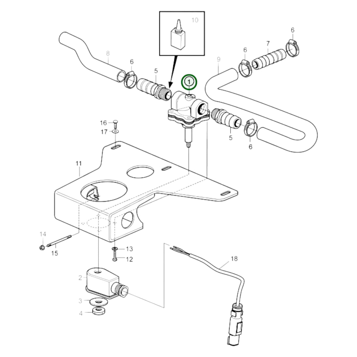 3884115 - Solenoid Valve