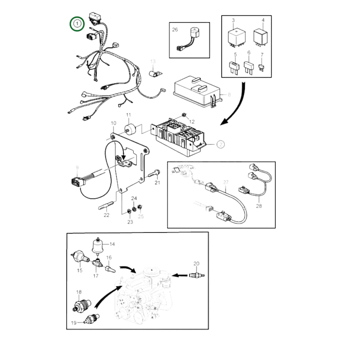 3884236 - Wiring Harness
