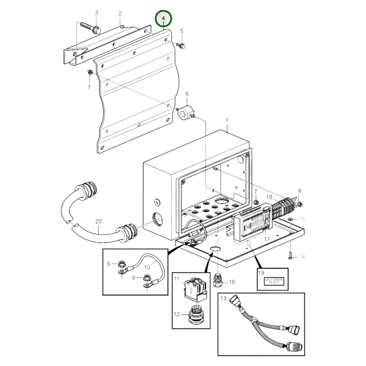 3884400 - Bracket