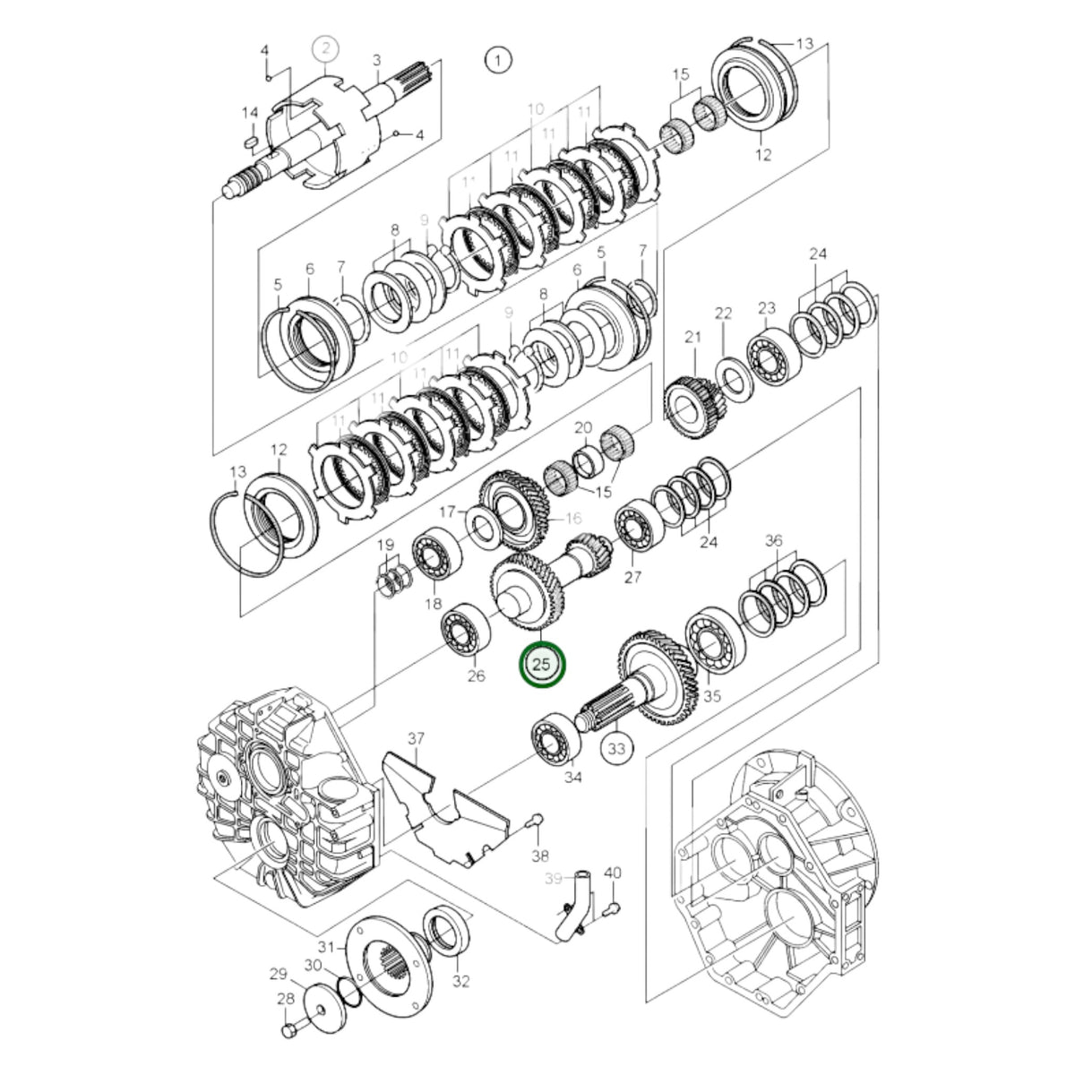 3886772 - Intermedi.Shaft Kit