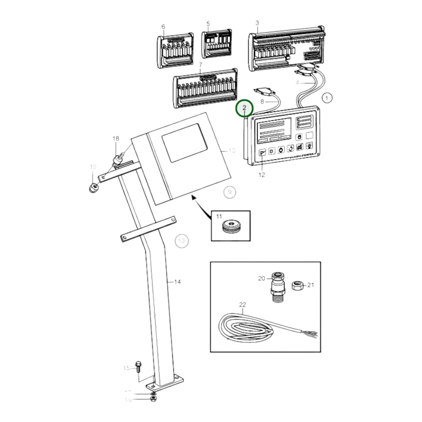 3887415 - Electronic Unit