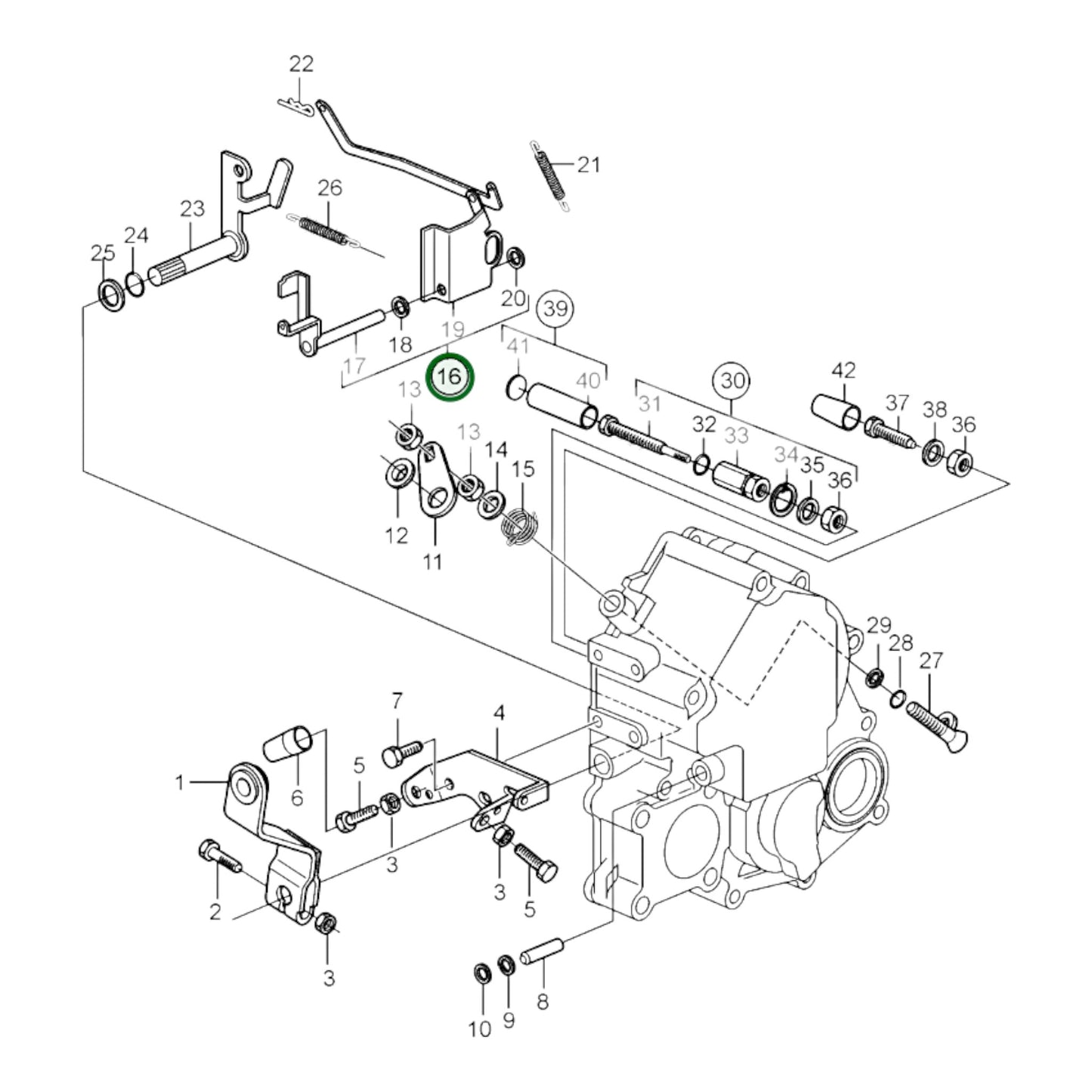 3887459 - Intermediate Lever