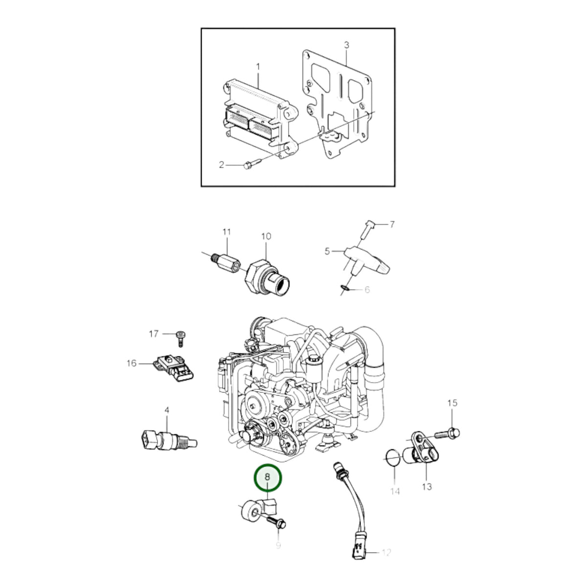3888013 - Sensor