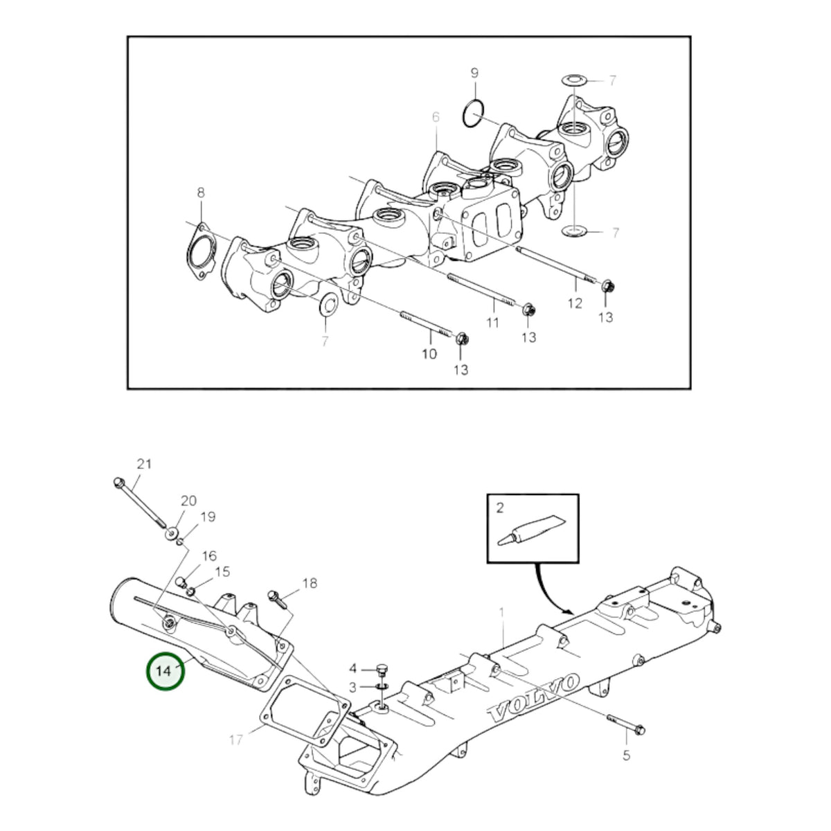 3888801 - Charge Air Pipe