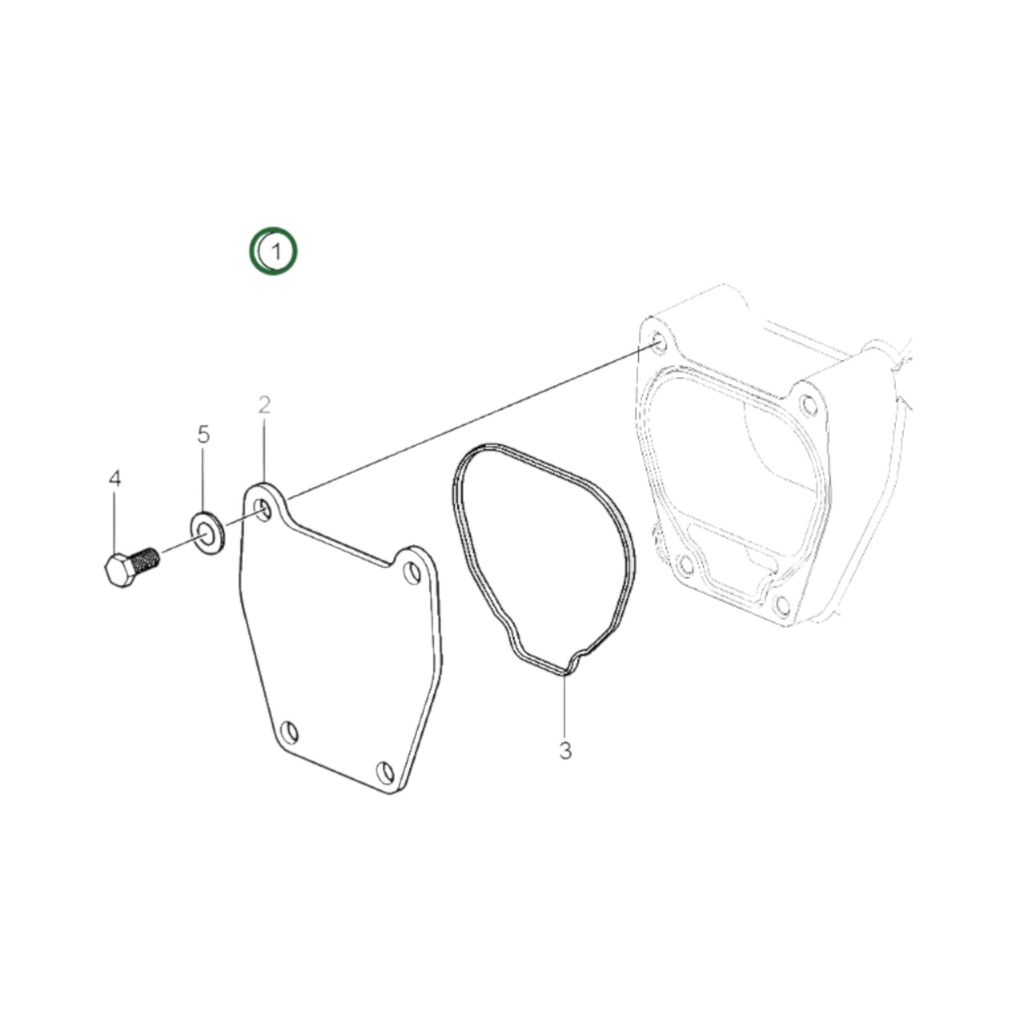 3888819 - Exhaust Block-Off