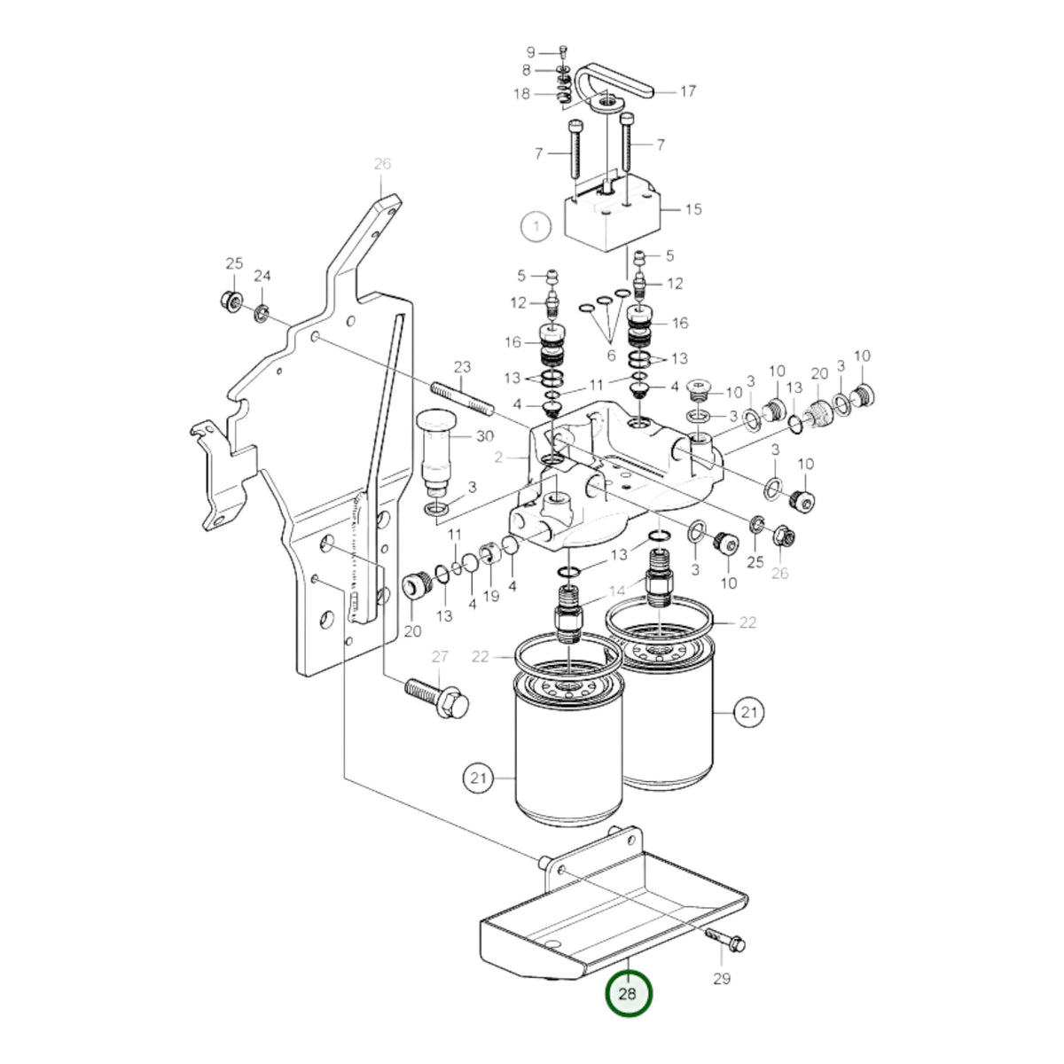 3889255 - Spill Plate