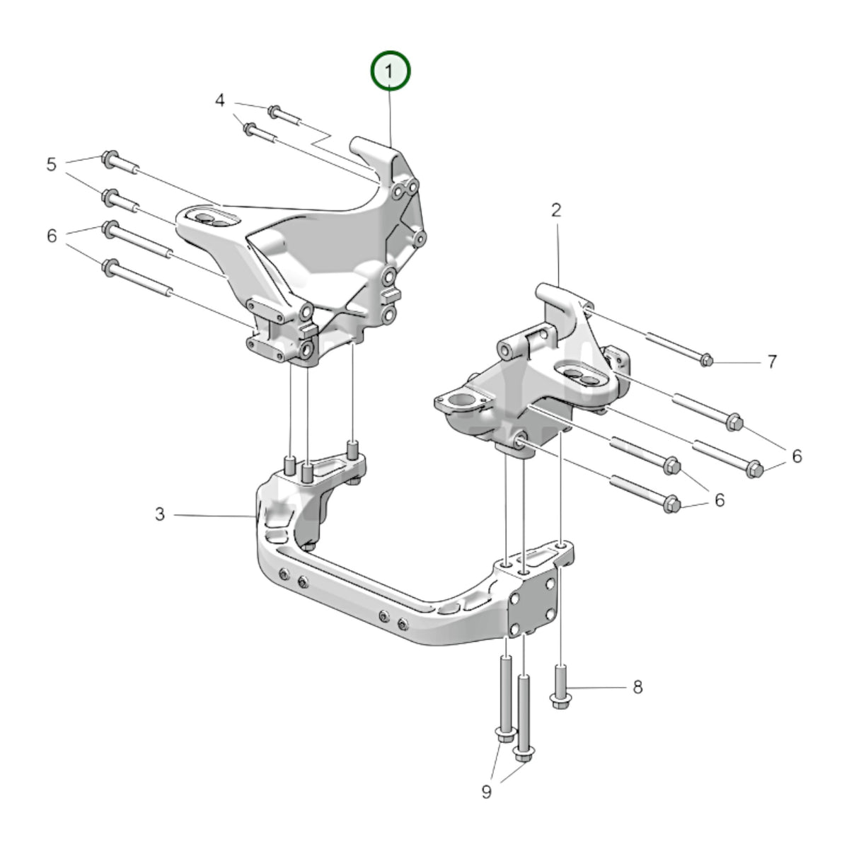 3889644 - Engine Bracket