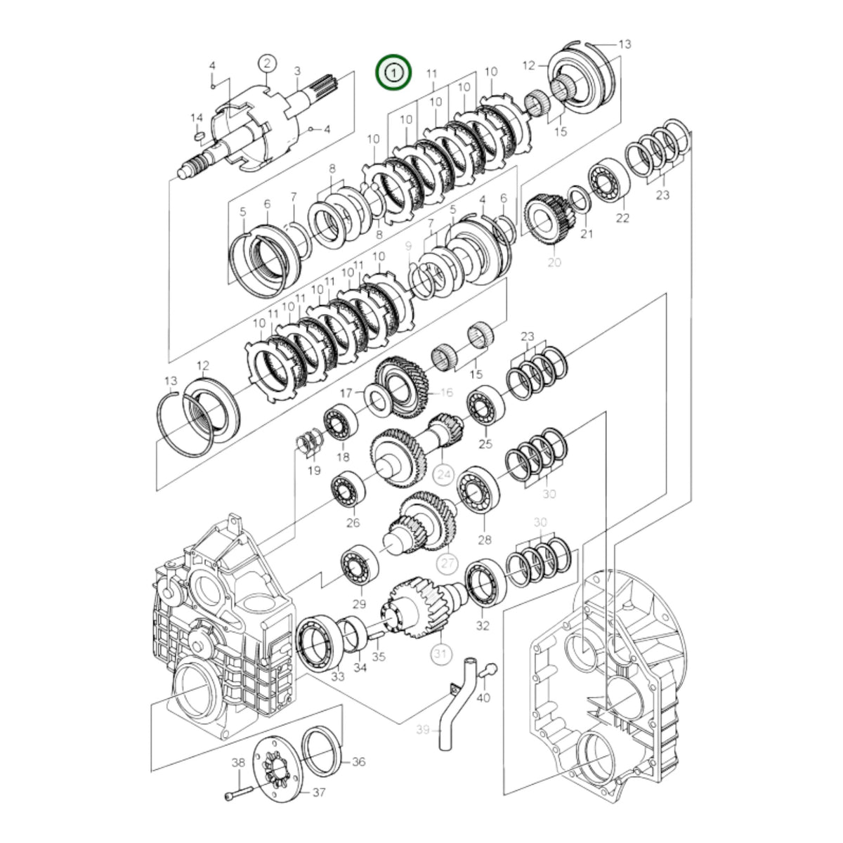 40005675 - Reversing Gear Kit