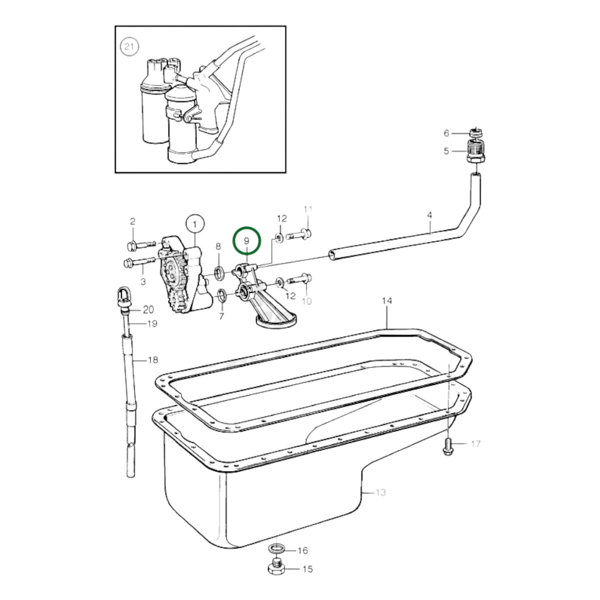 420725 - Oil Strainer