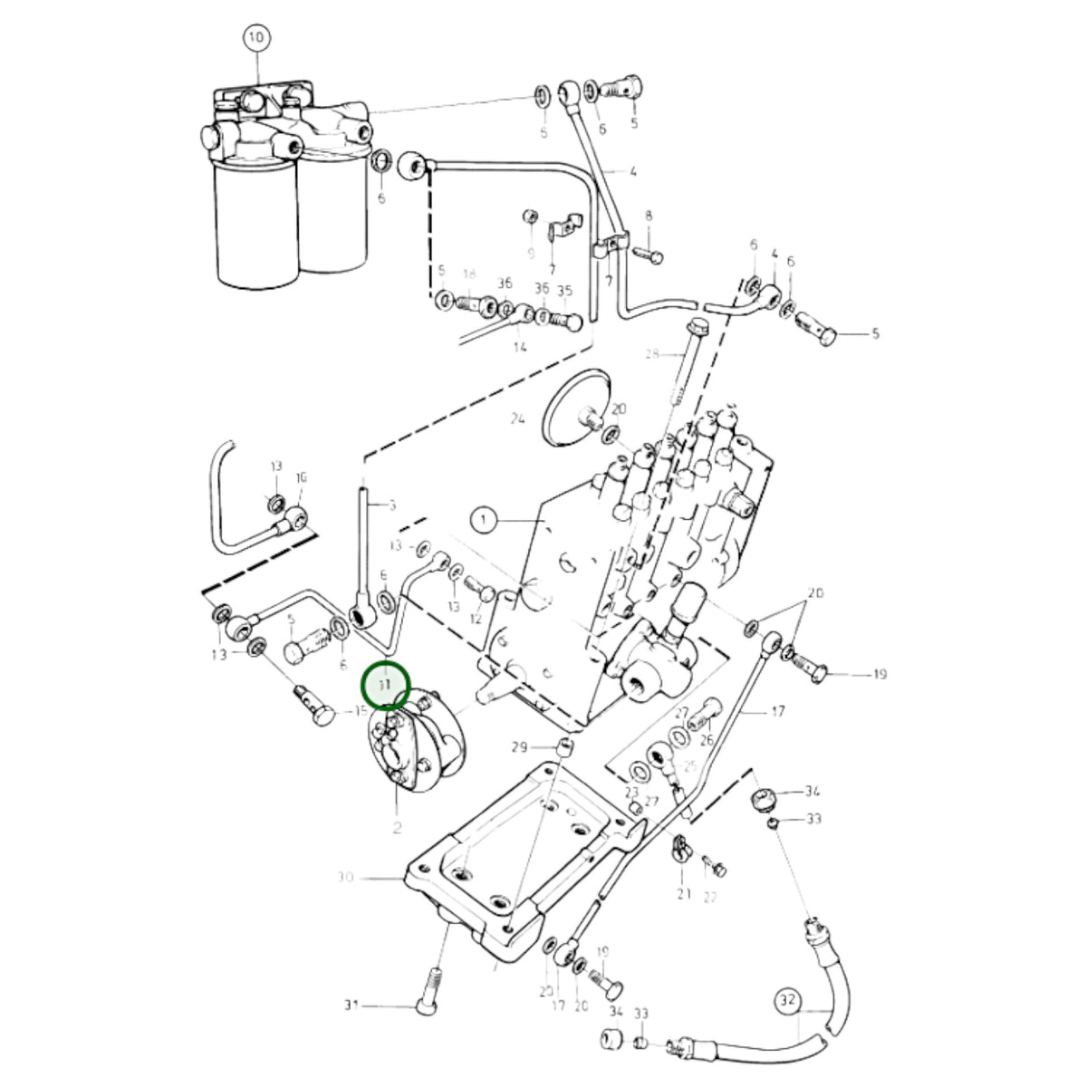 420944 - Oil Pressure Pipe