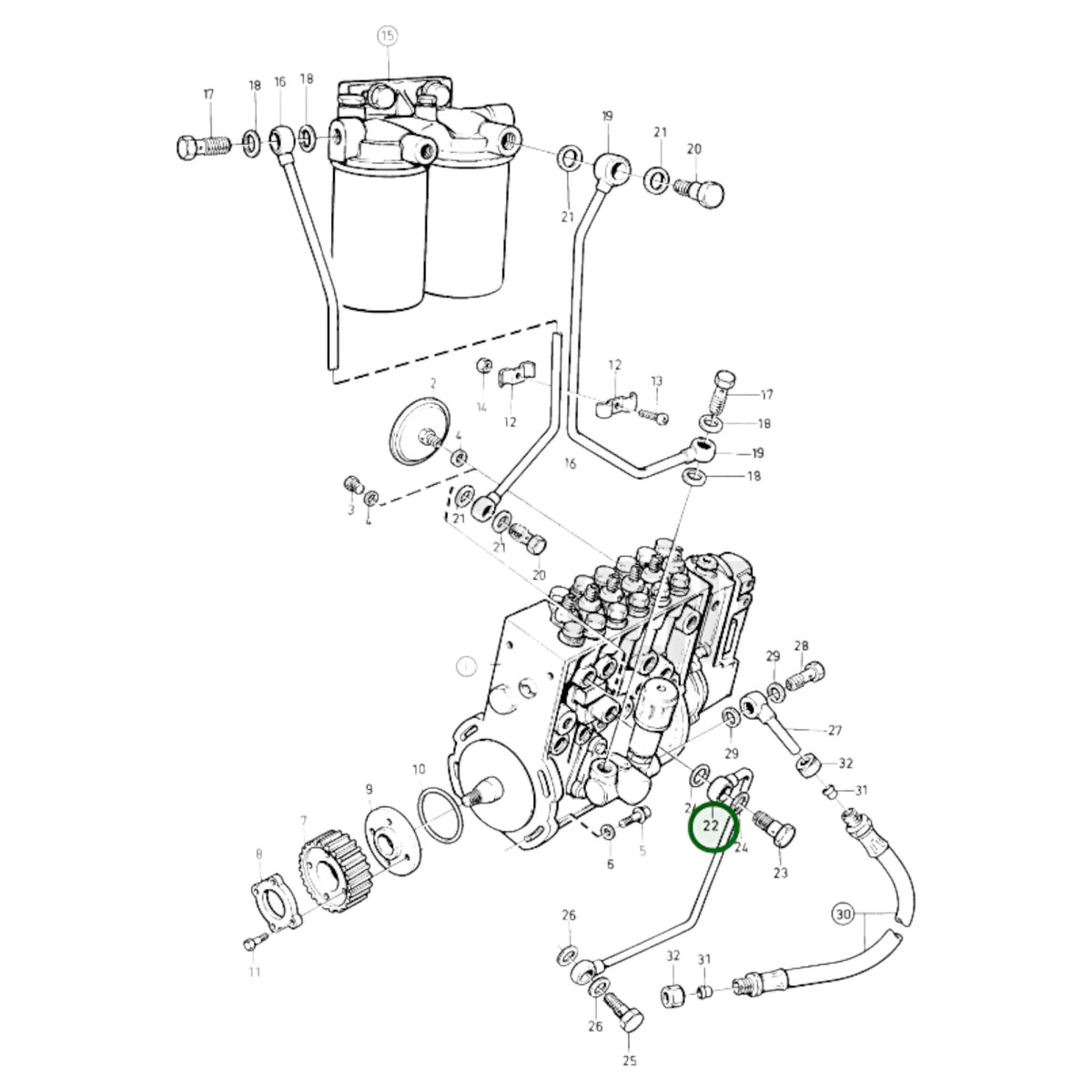 420949 - Oil Pressure Pipe