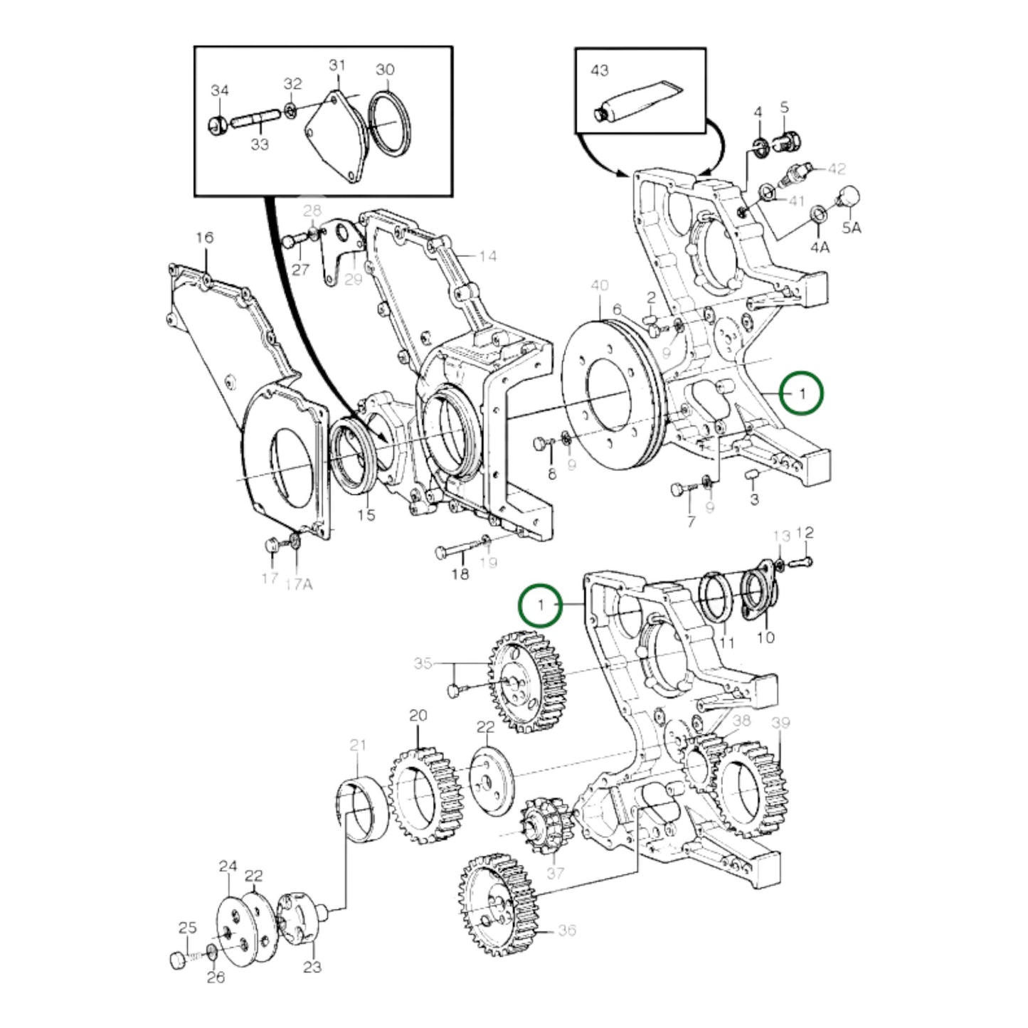 425434 - Timing Gear Casing
